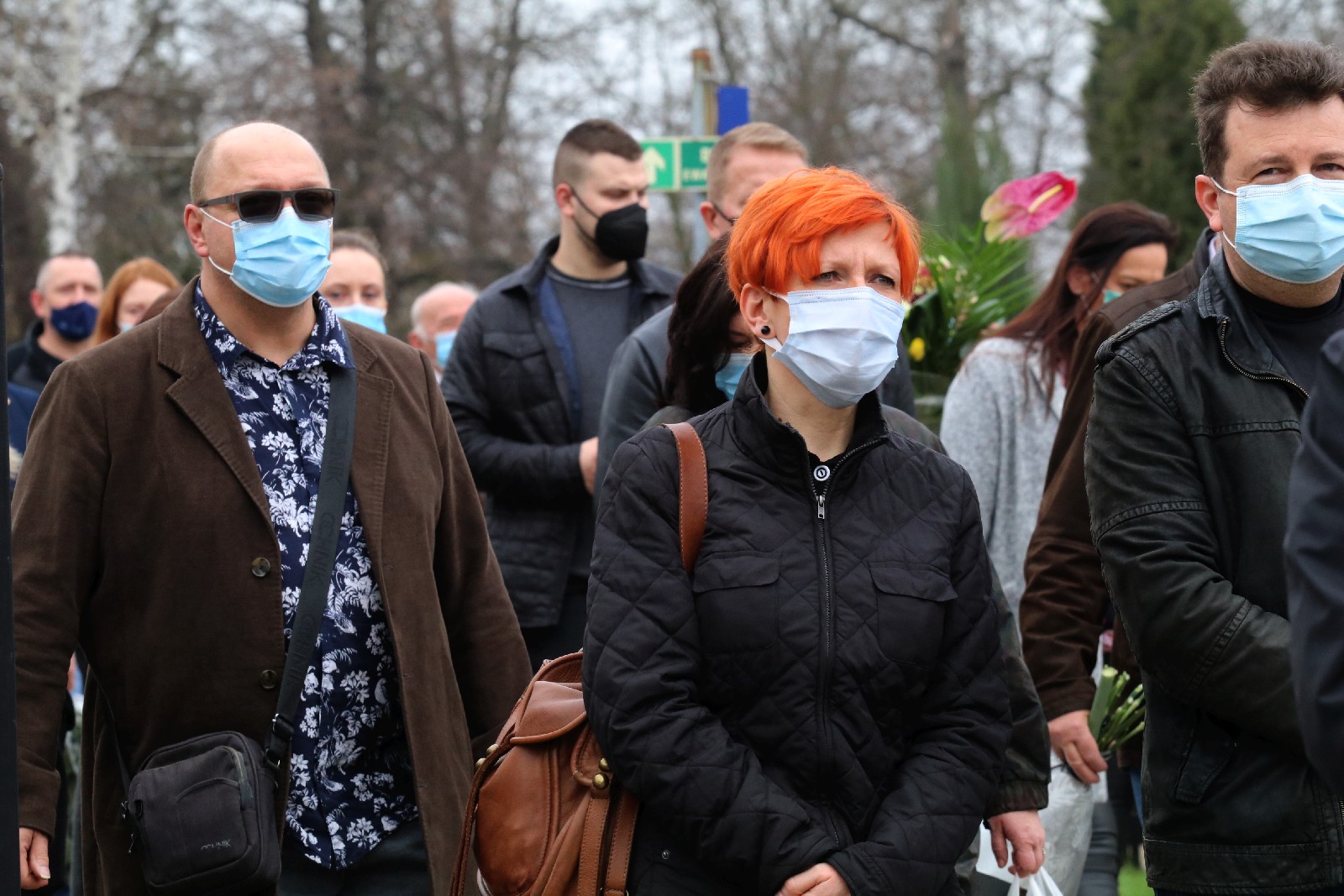 Pogrzeb Ryszarda Maciaka nauczyciela fizyki w Legnicy