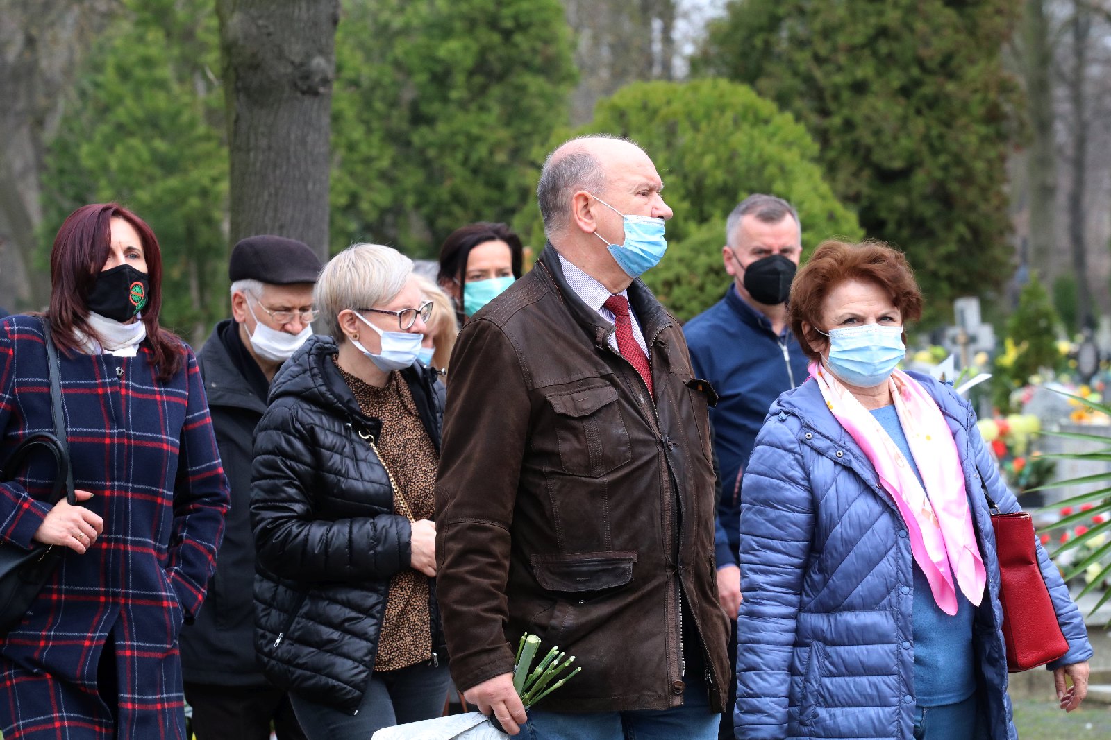 Pogrzeb Ryszarda Maciaka nauczyciela fizyki w Legnicy