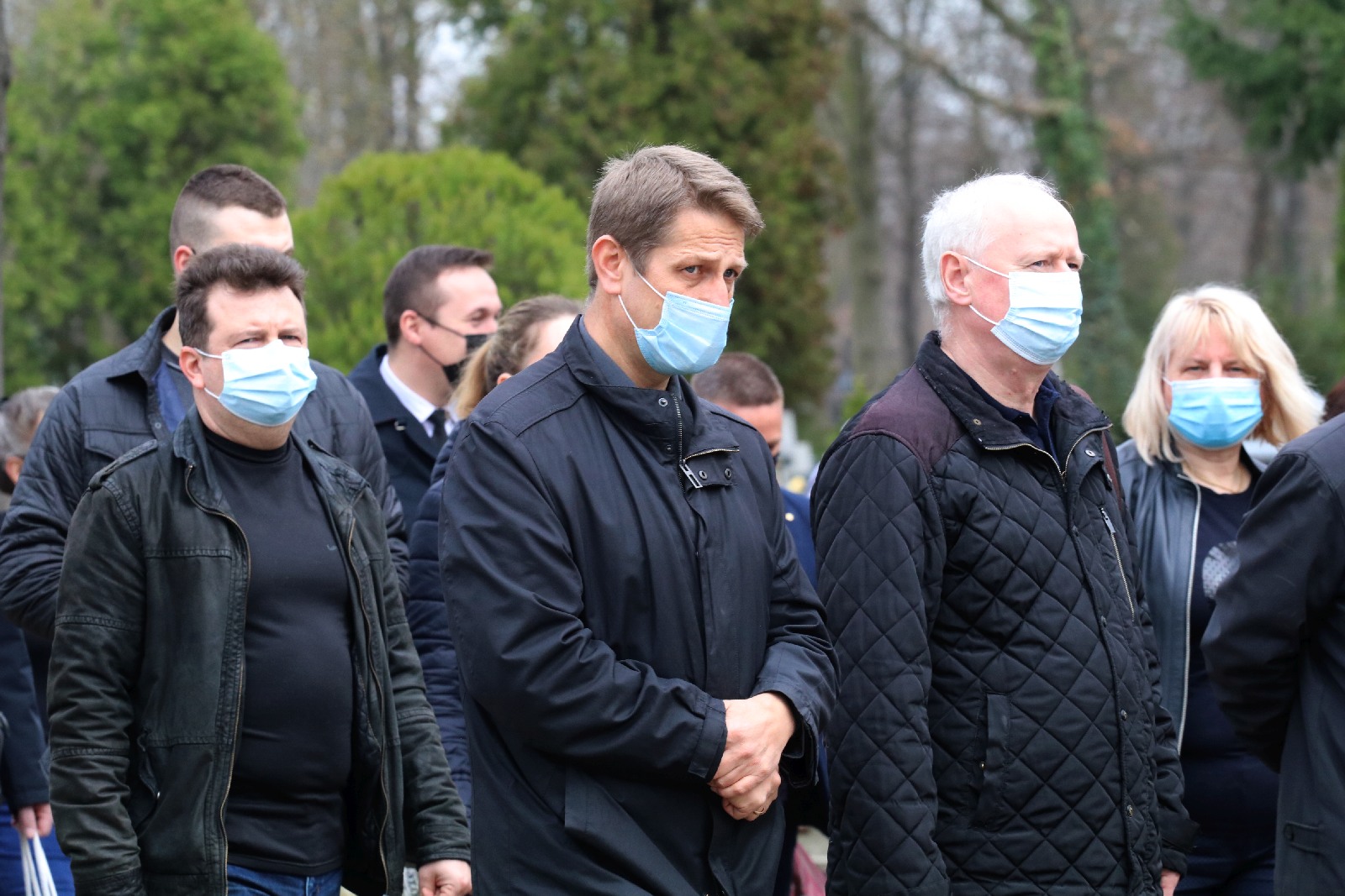 Pogrzeb Ryszarda Maciaka nauczyciela fizyki w Legnicy