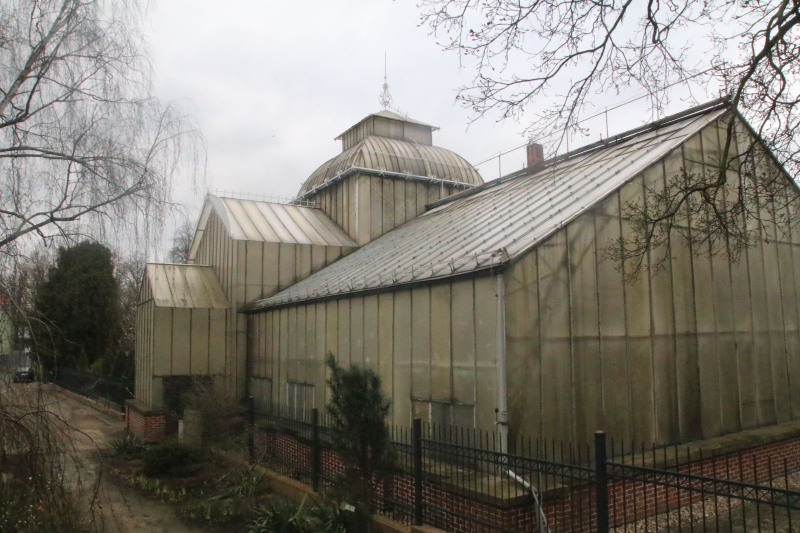 Z wizytą w mini zoo i na budowie palmiarni
