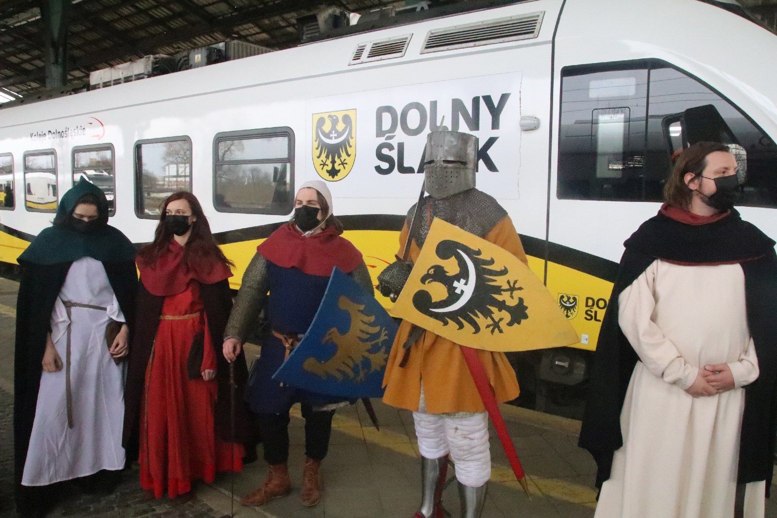 Koleje Dolnośląskie uczciły 780. rocznicę bitwy pod Legnicą