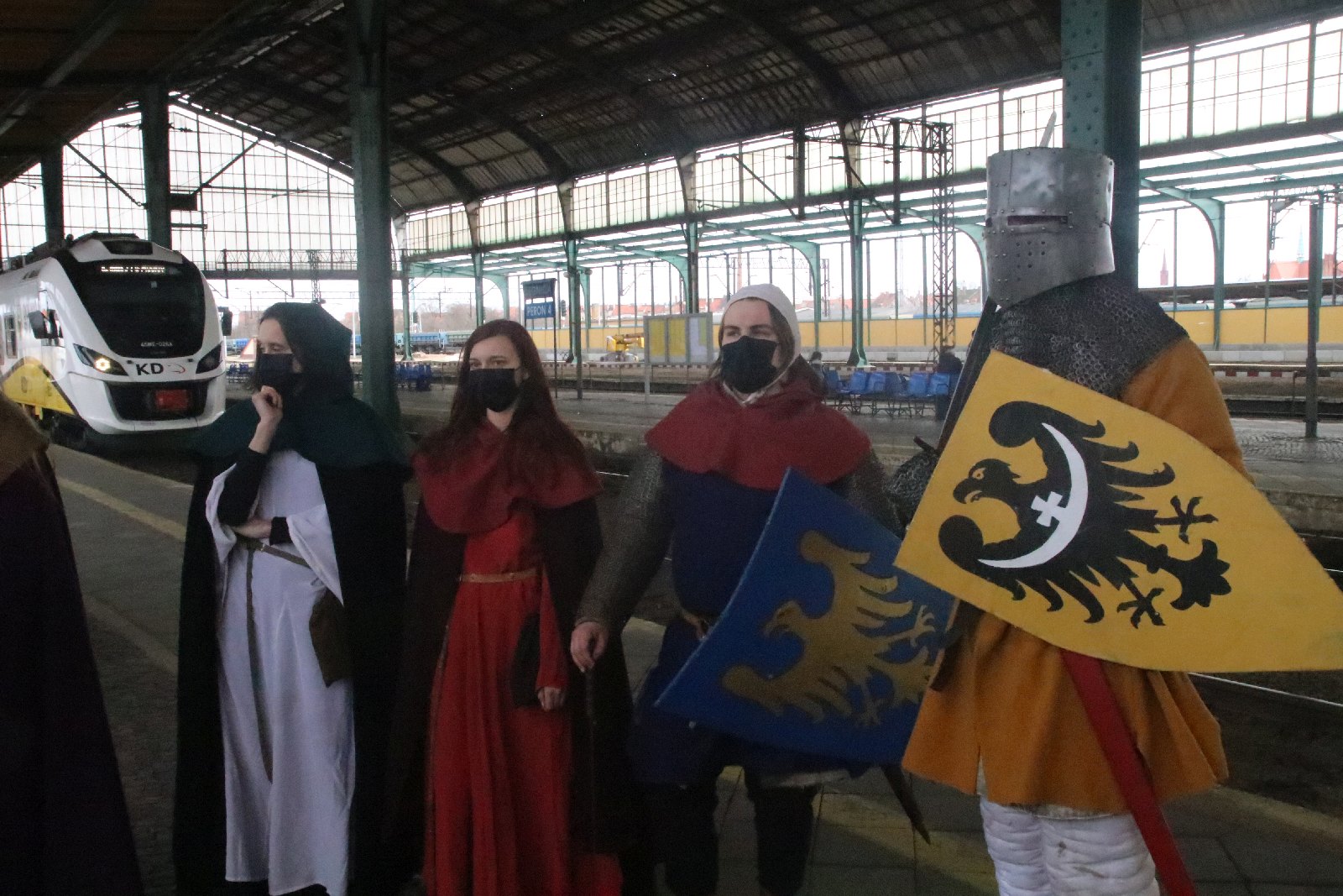 Koleje Dolnośląskie uczciły 780. rocznicę bitwy pod Legnicą