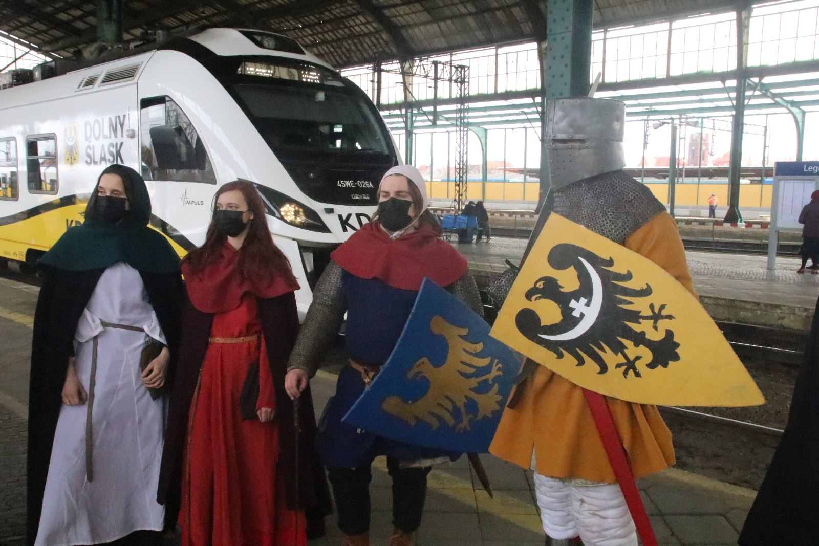 Koleje Dolnośląskie uczciły 780. rocznicę bitwy pod Legnicą