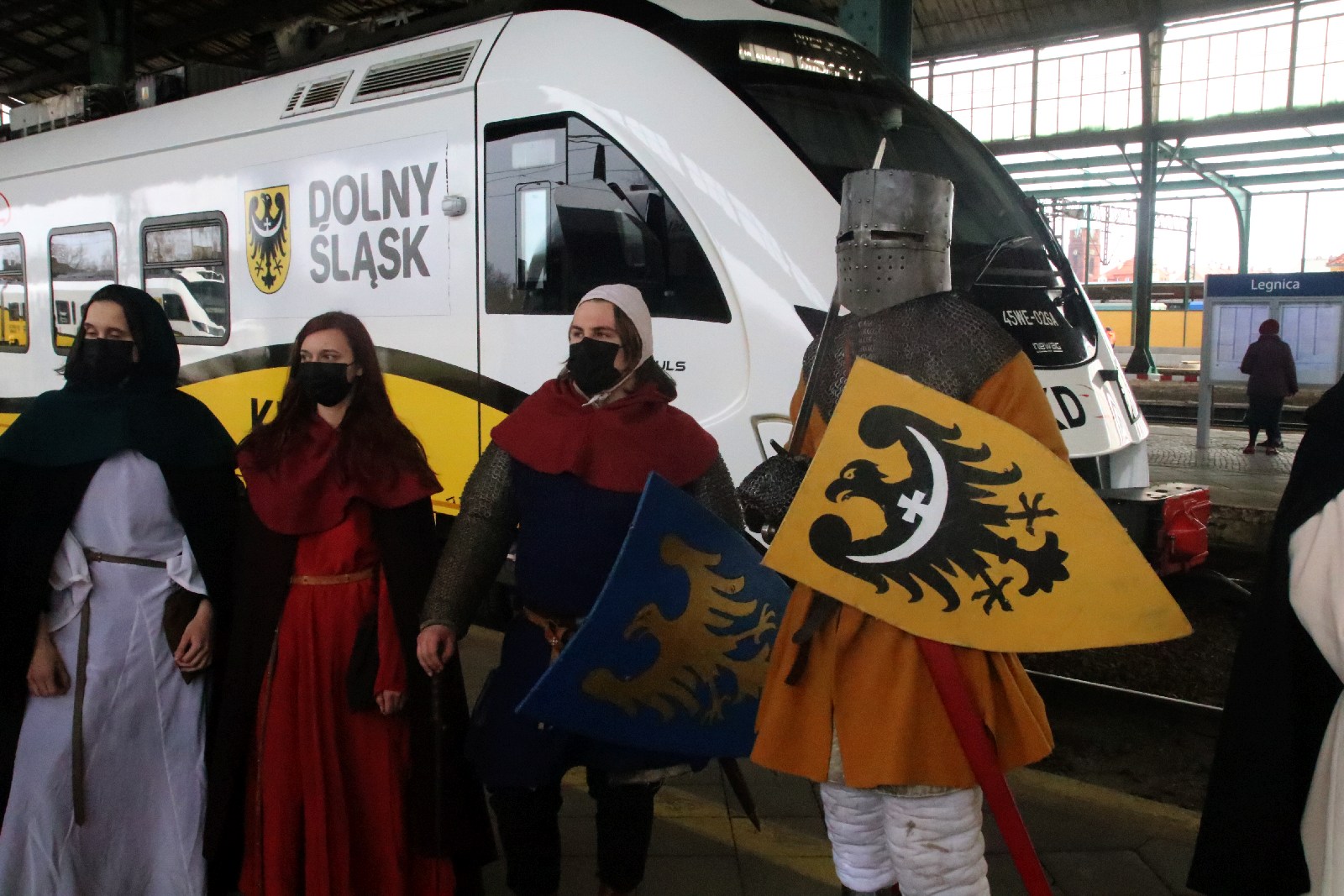 Koleje Dolnośląskie uczciły 780. rocznicę bitwy pod Legnicą