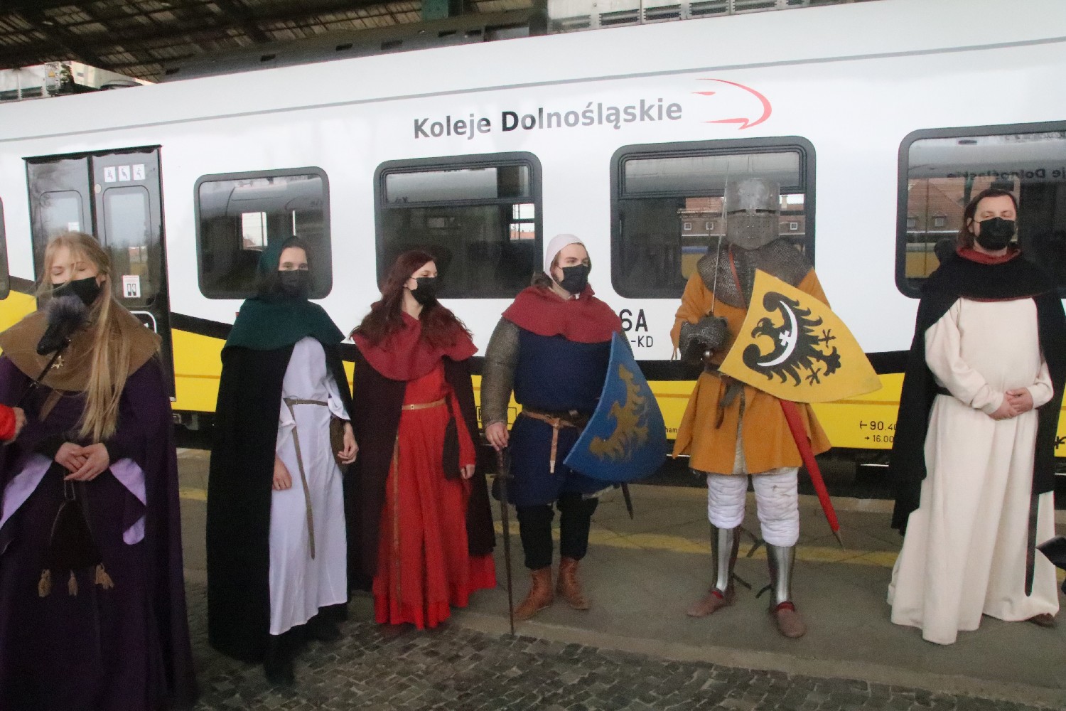 Koleje Dolnośląskie uczciły 780. rocznicę bitwy pod Legnicą