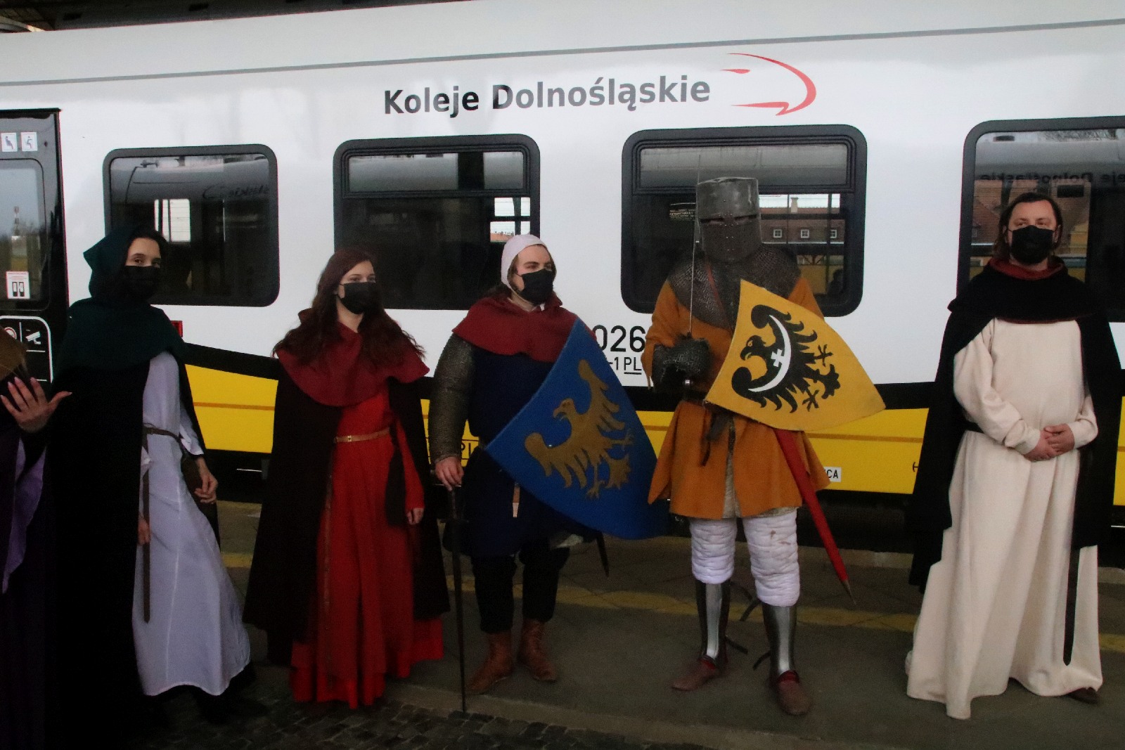 Koleje Dolnośląskie uczciły 780. rocznicę bitwy pod Legnicą