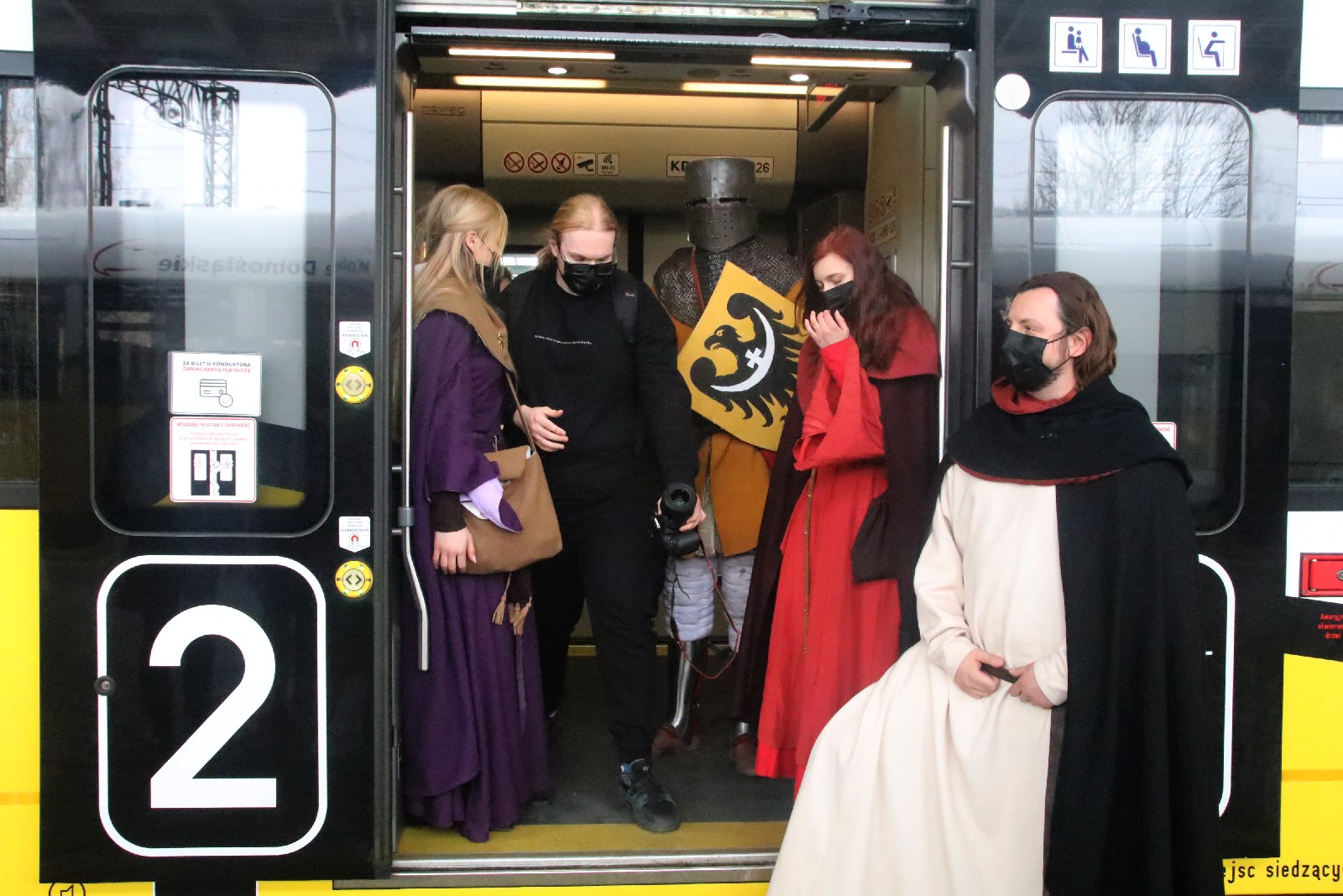 Koleje Dolnośląskie uczciły 780. rocznicę bitwy pod Legnicą
