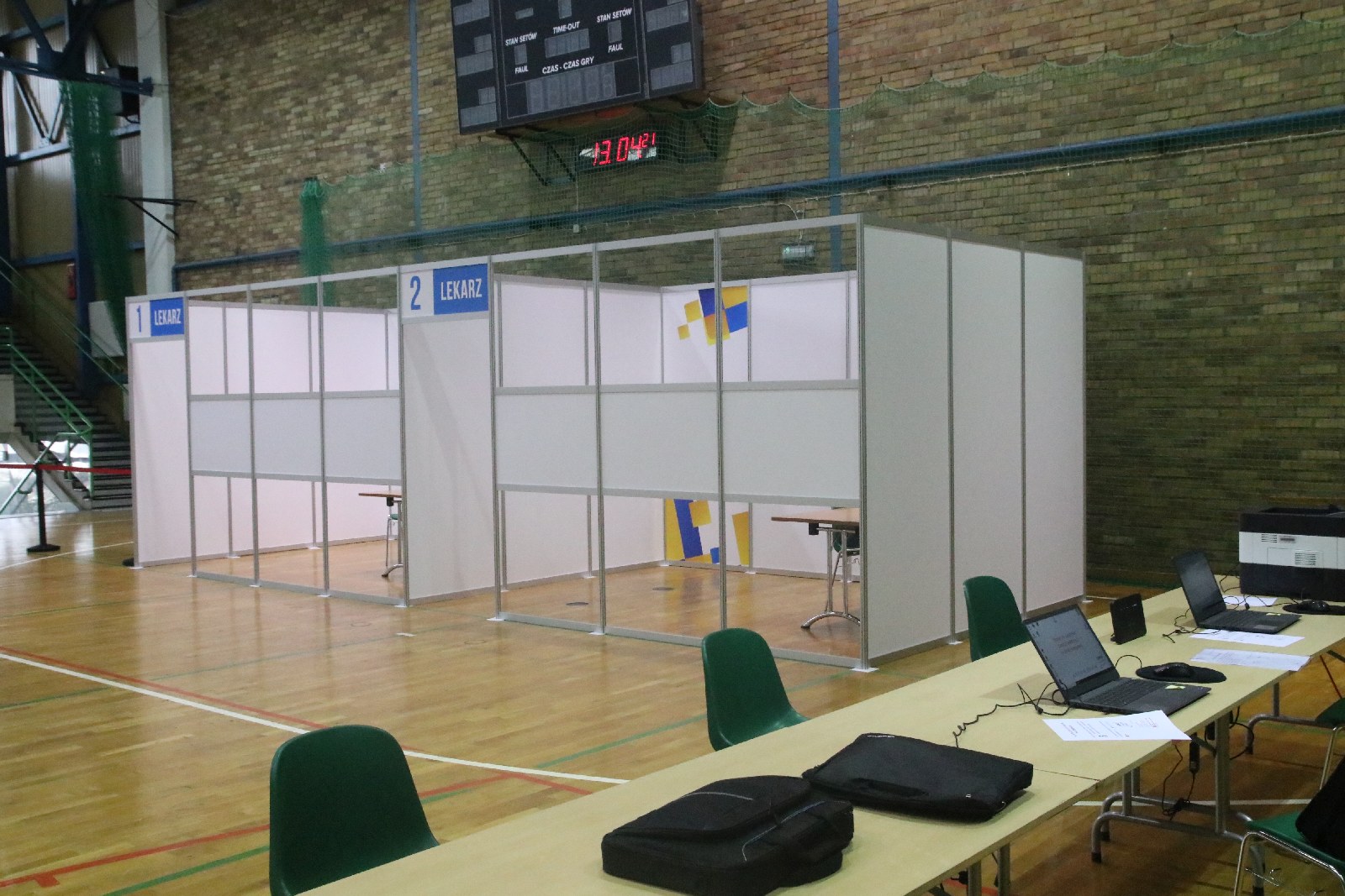 Punkt szczepień masowych w Legnicy już gotowy