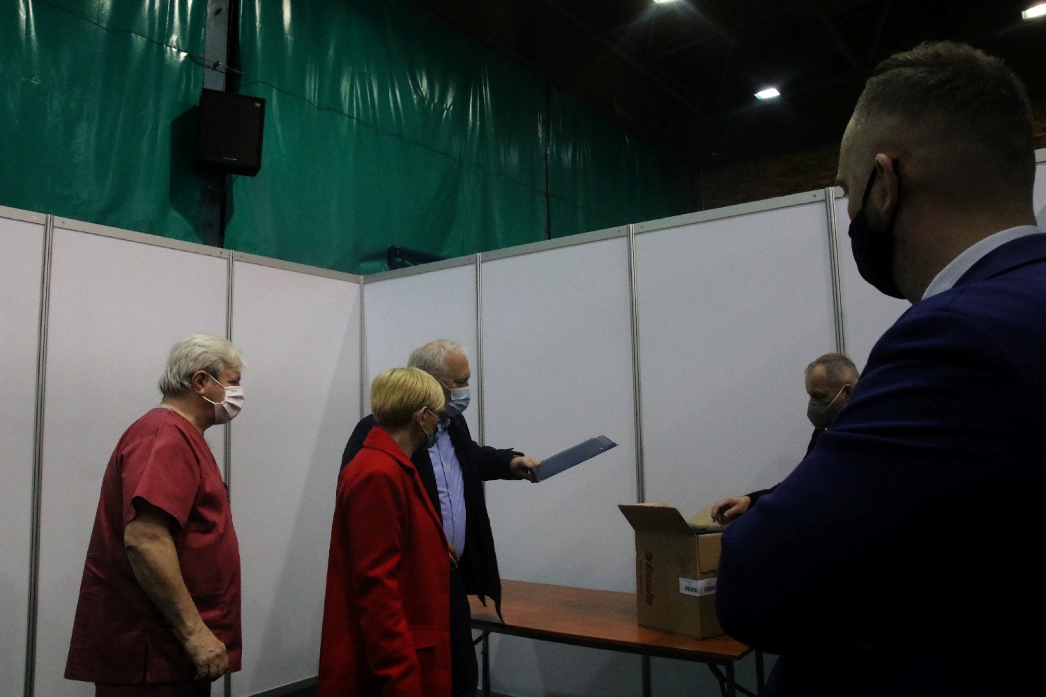 Punkt szczepień masowych w Legnicy już gotowy