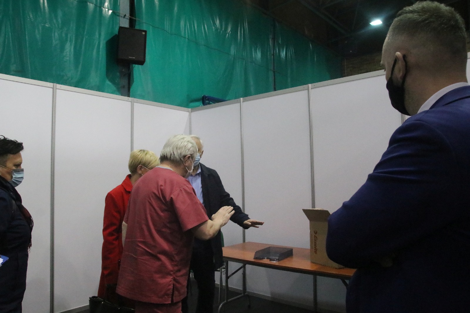 Punkt szczepień masowych w Legnicy już gotowy