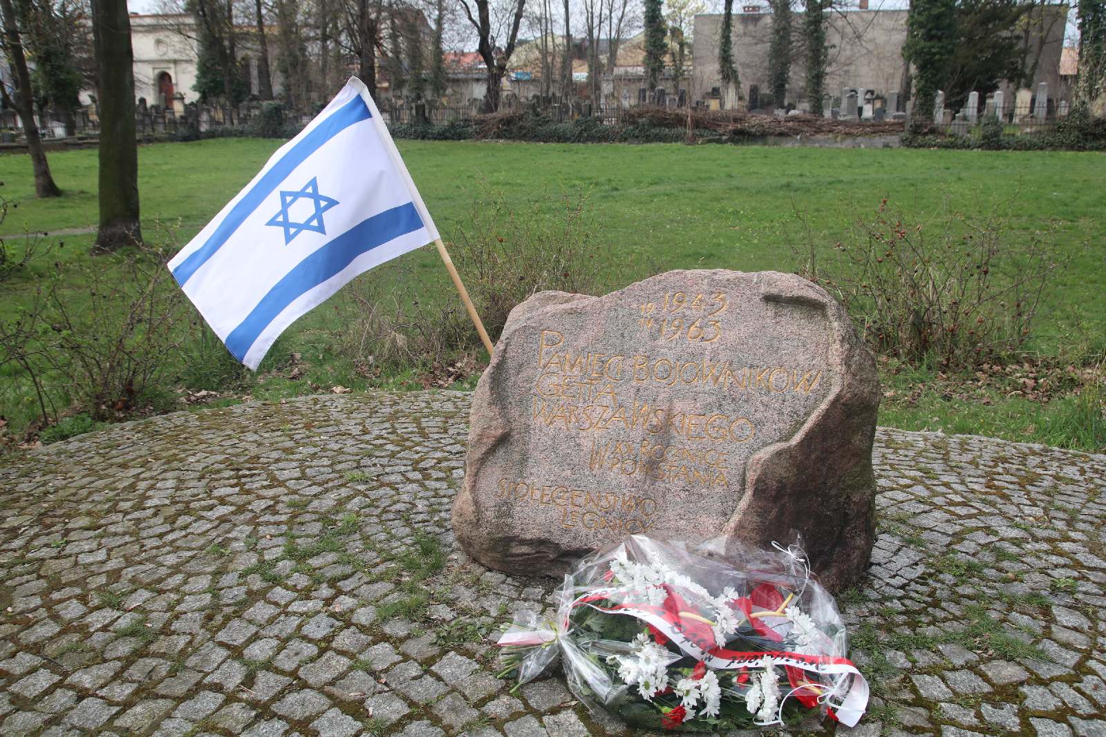 Legnica pamiętała o rocznicy wybuchu powstania w getcie