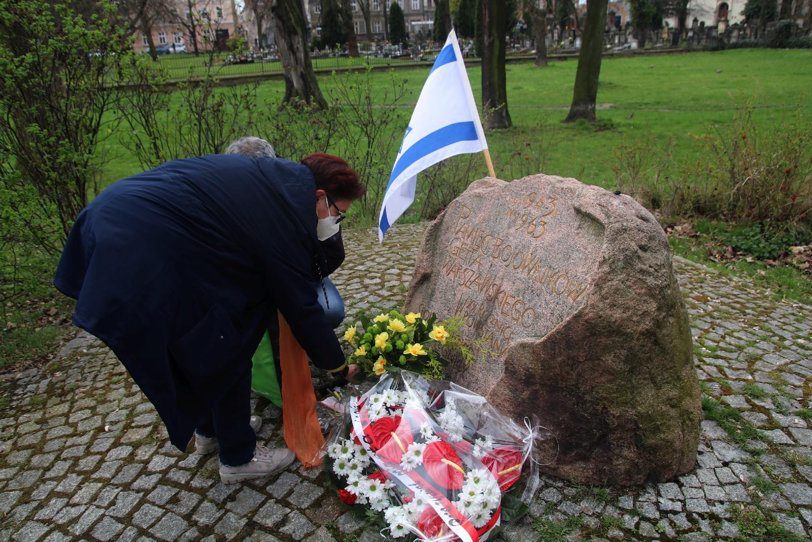 Legnica pamiętała o rocznicy wybuchu powstania w getcie