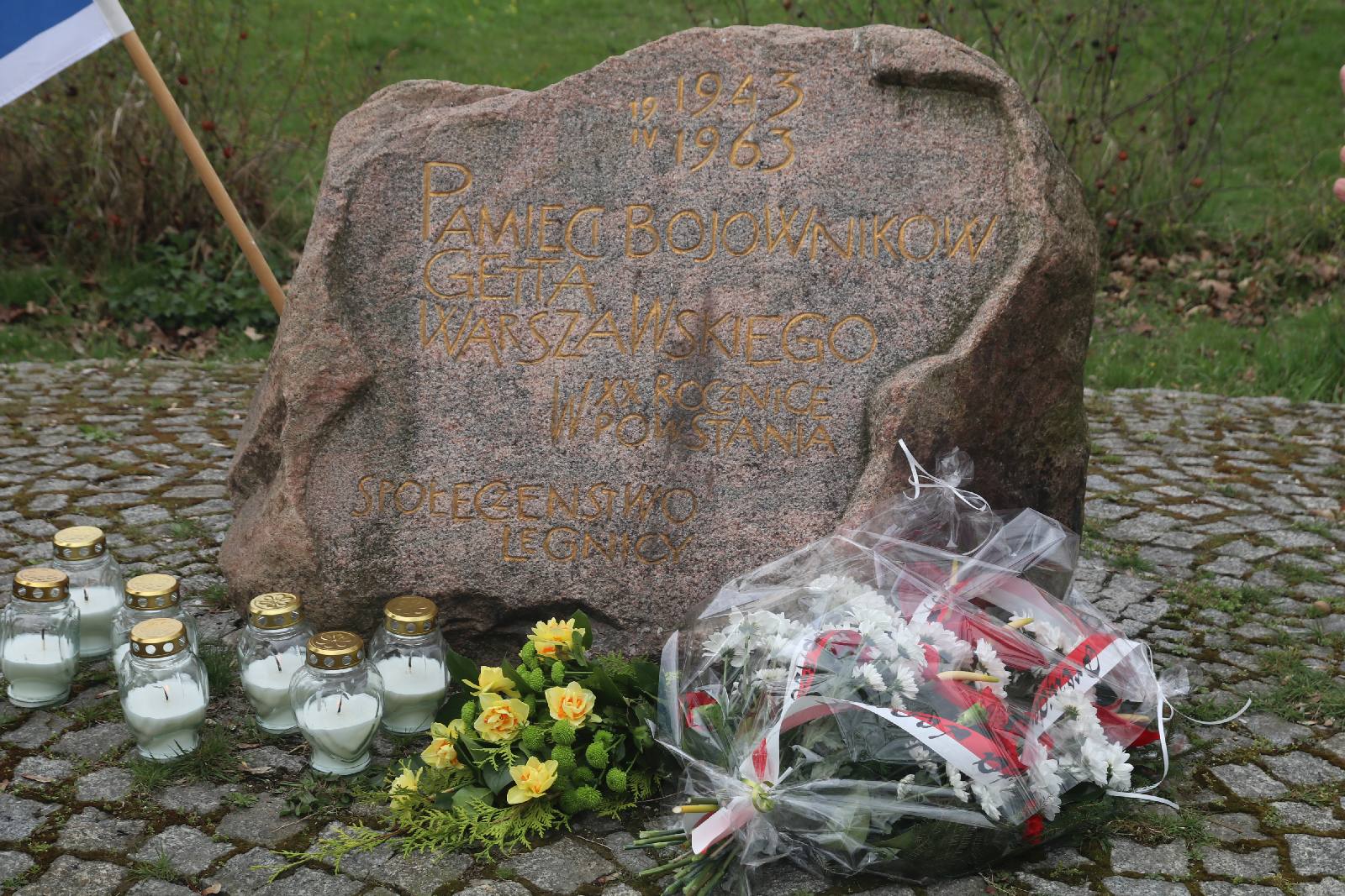 Legnica pamiętała o rocznicy wybuchu powstania w getcie