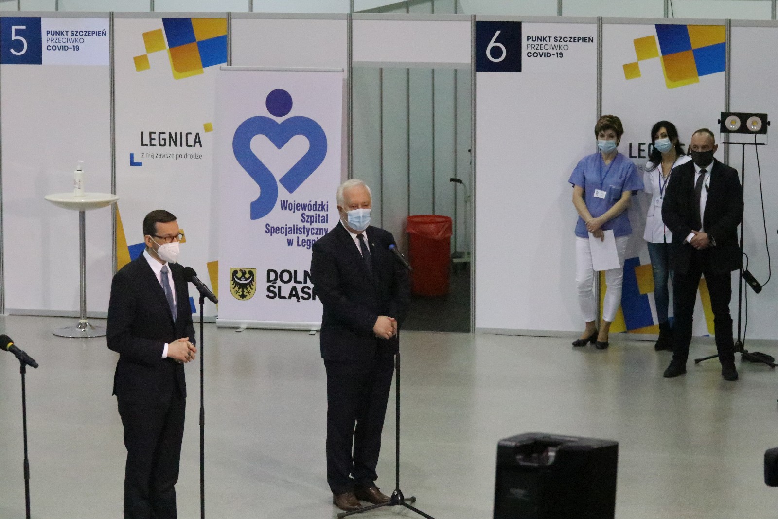 Ruszyły szczepienia w Punkcie Szczepień Powszechnych w Legnicy