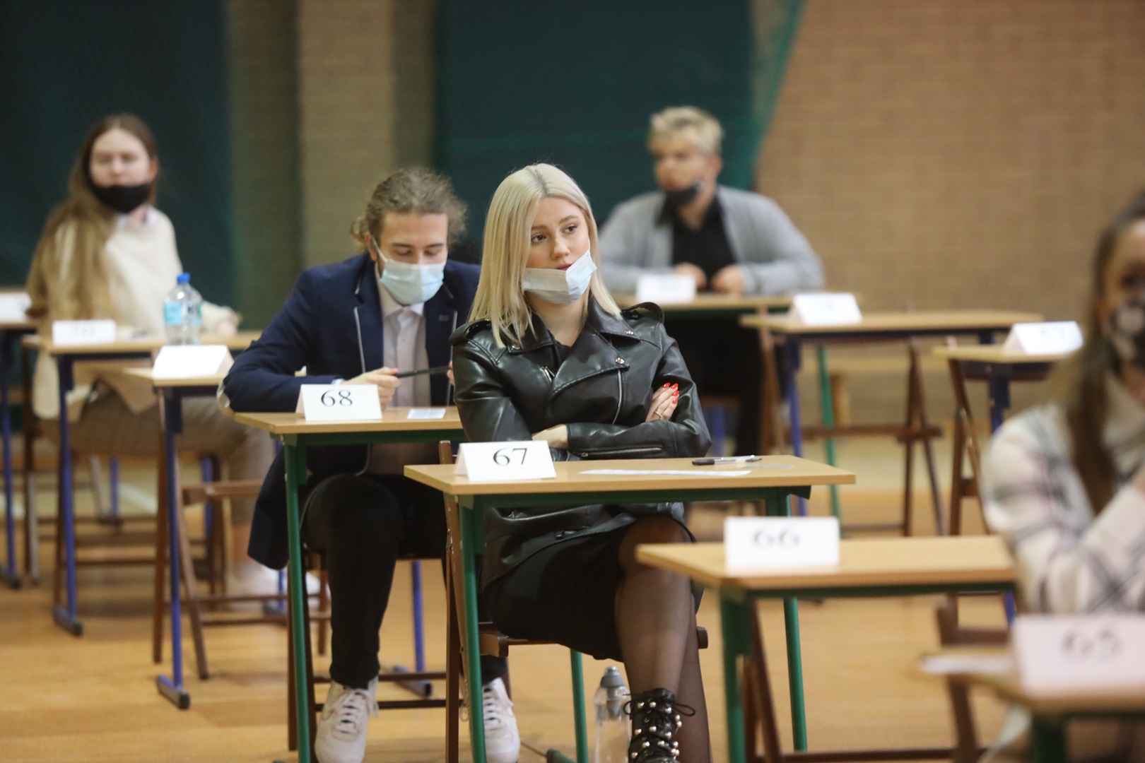 W V Liceum Ogólnokształcącym rozpoczął się egzamin maturalny