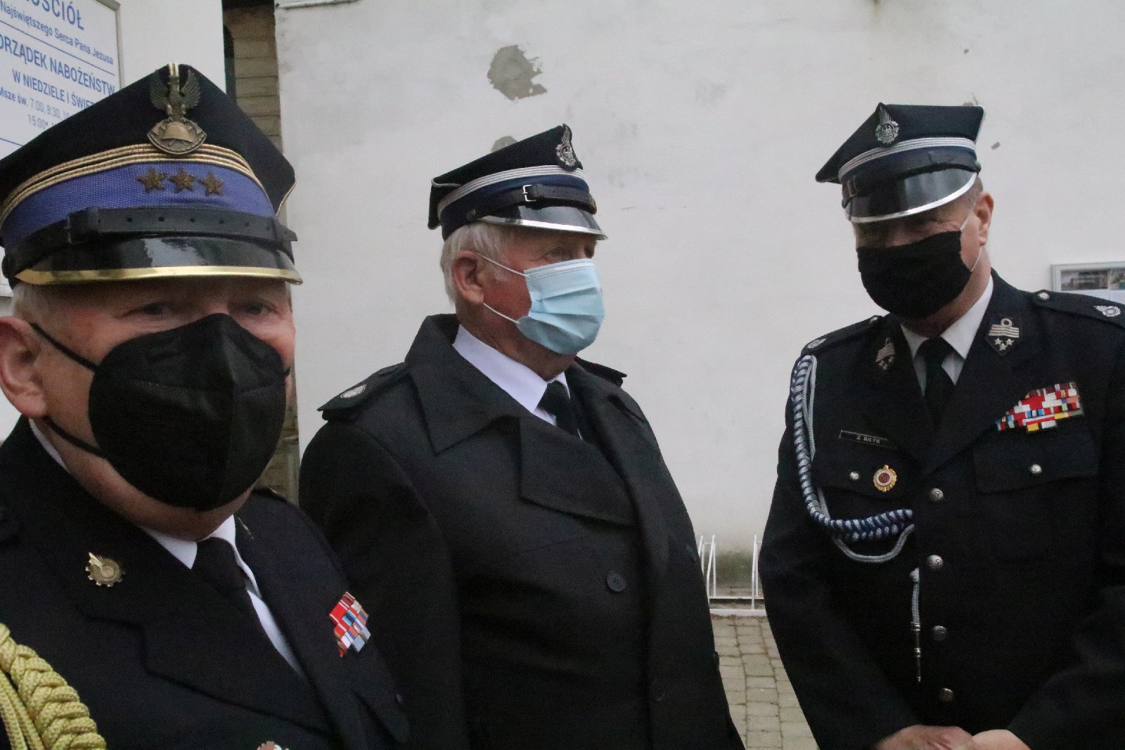 Uroczysta msza z okazji Dnia Strażaka w kościele na Piekarach