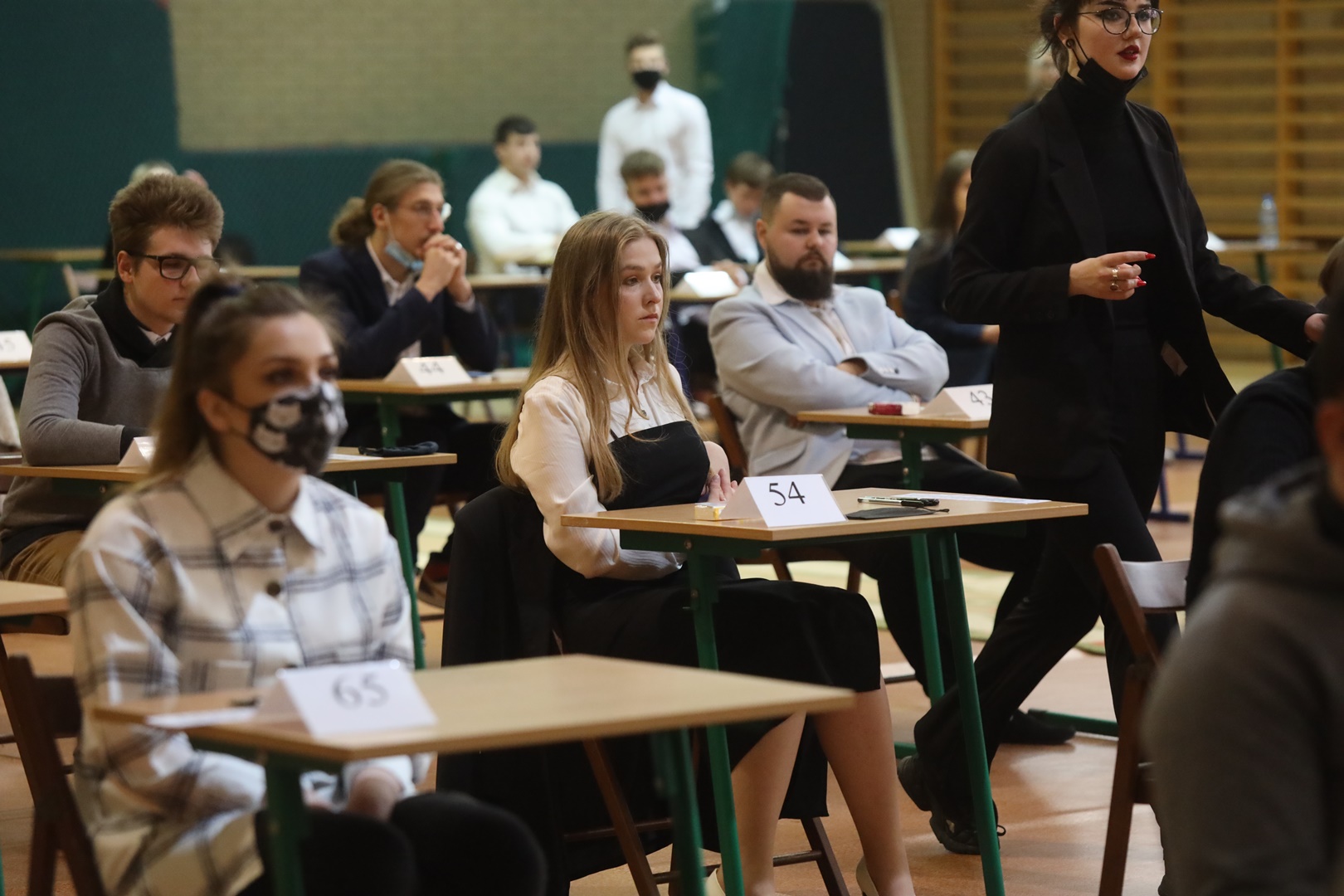 W V Liceum Ogólnokształcącym rozpoczął się egzamin maturalny