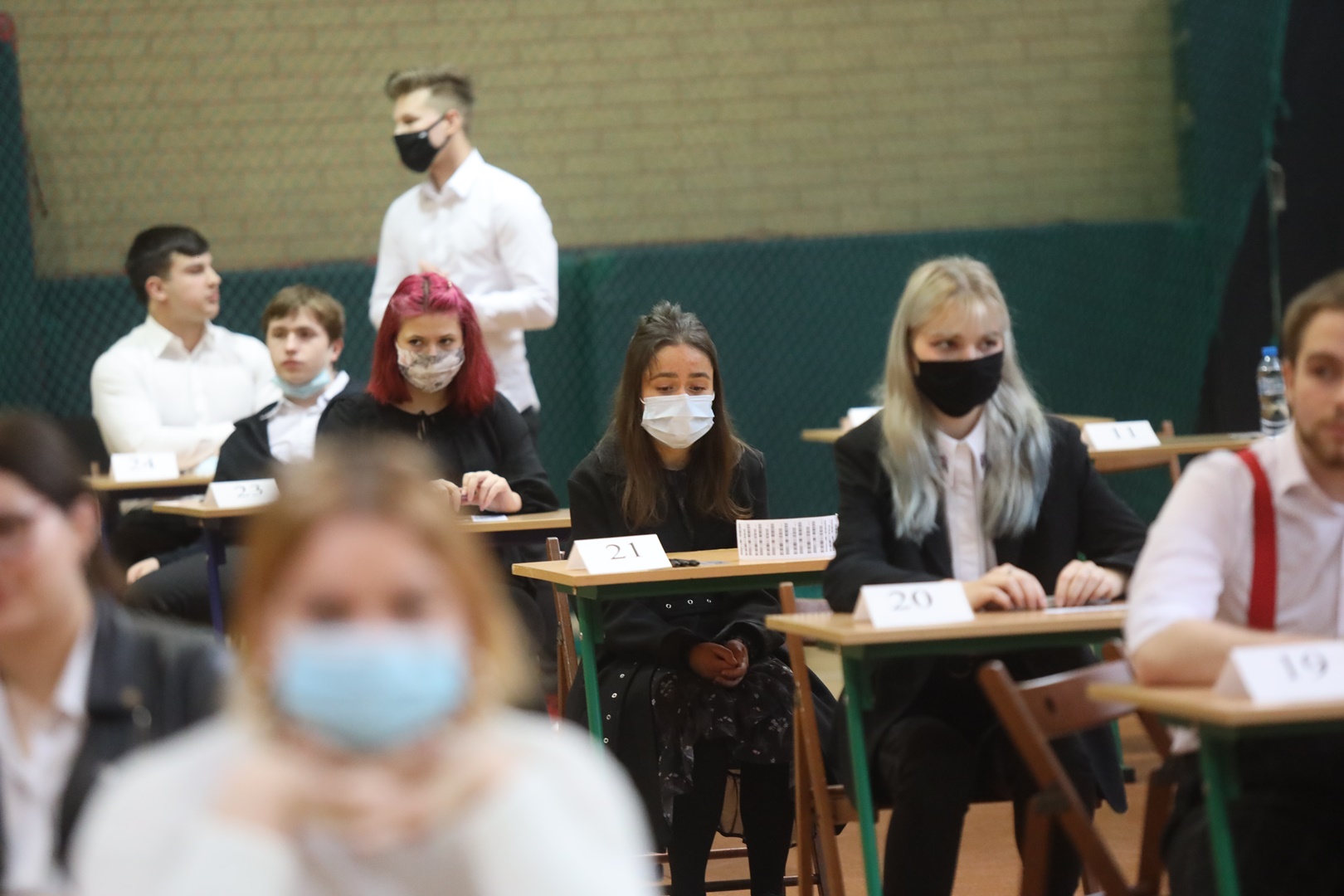 W V Liceum Ogólnokształcącym rozpoczął się egzamin maturalny