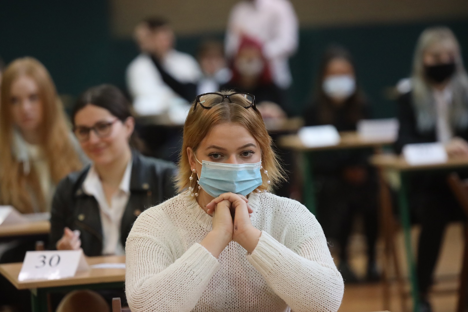 W V Liceum Ogólnokształcącym rozpoczął się egzamin maturalny