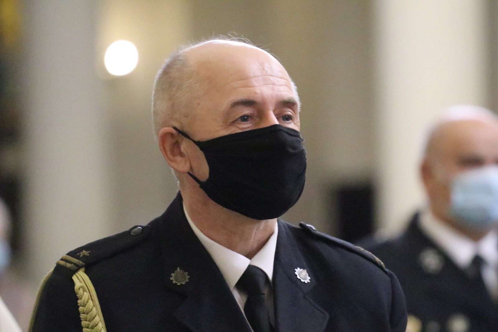 Uroczysta msza z okazji Dnia Strażaka w kościele na Piekarach