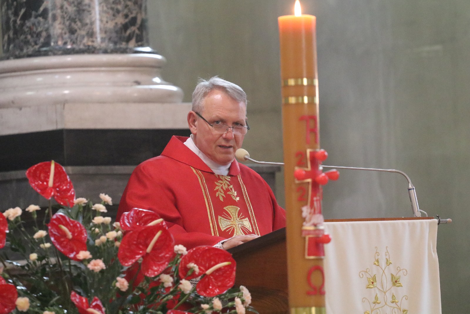 Msza święta z okazji jubileuszu harcerskiej drużyny wędrowniczej