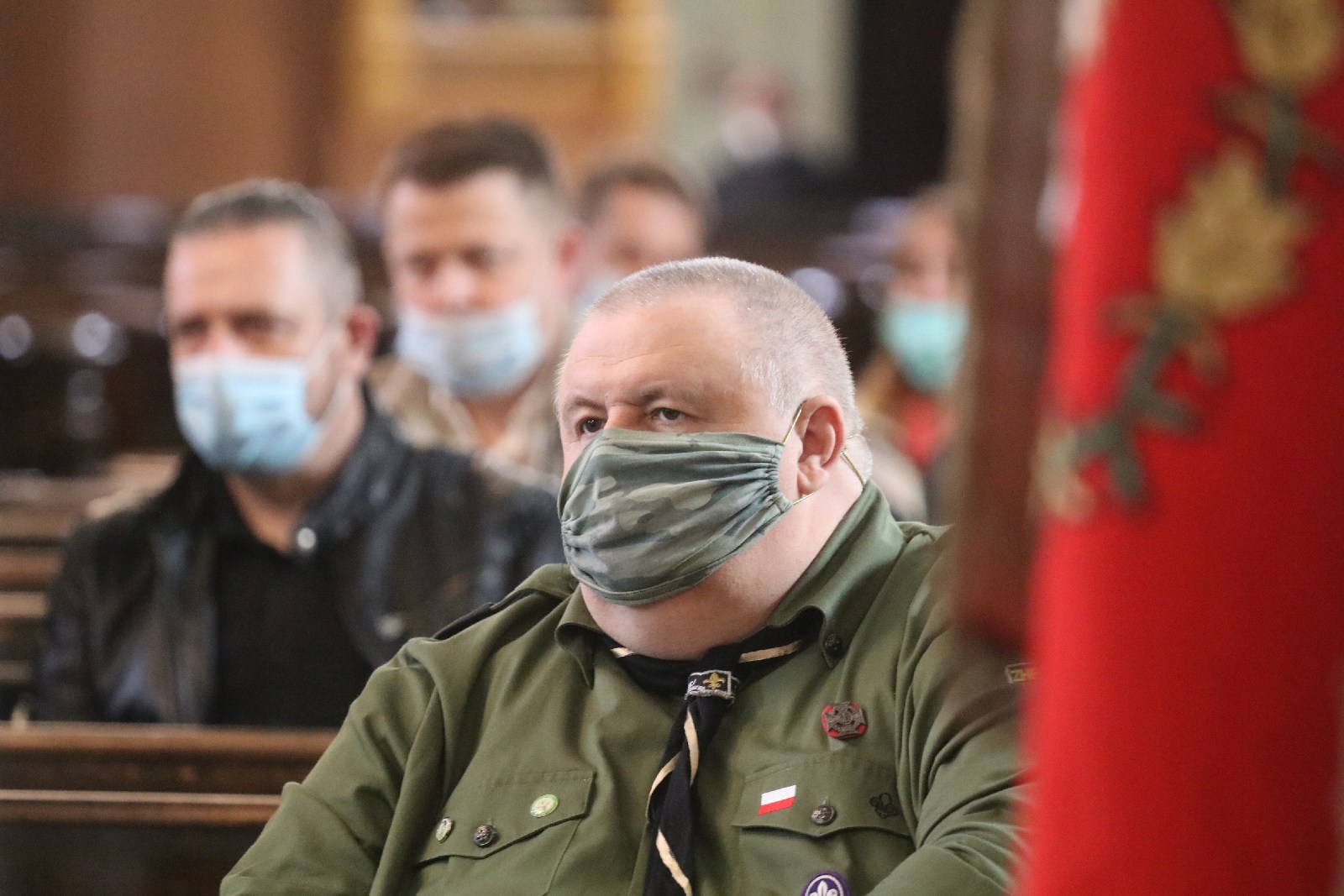 Msza święta z okazji jubileuszu harcerskiej drużyny wędrowniczej
