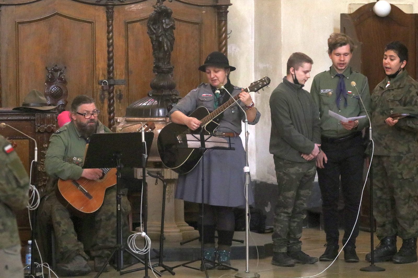Msza święta z okazji jubileuszu harcerskiej drużyny wędrowniczej