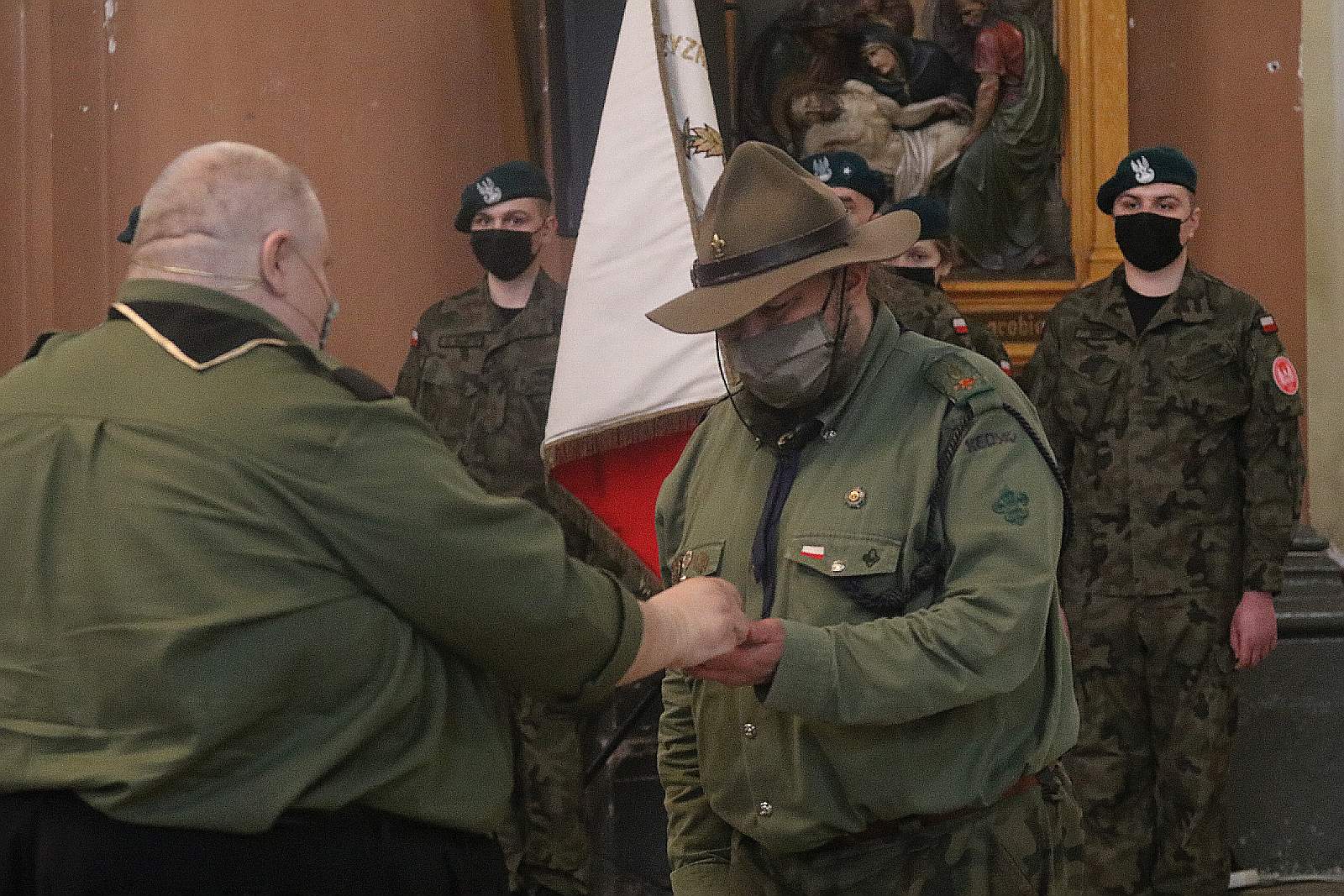 Msza święta z okazji jubileuszu harcerskiej drużyny wędrowniczej