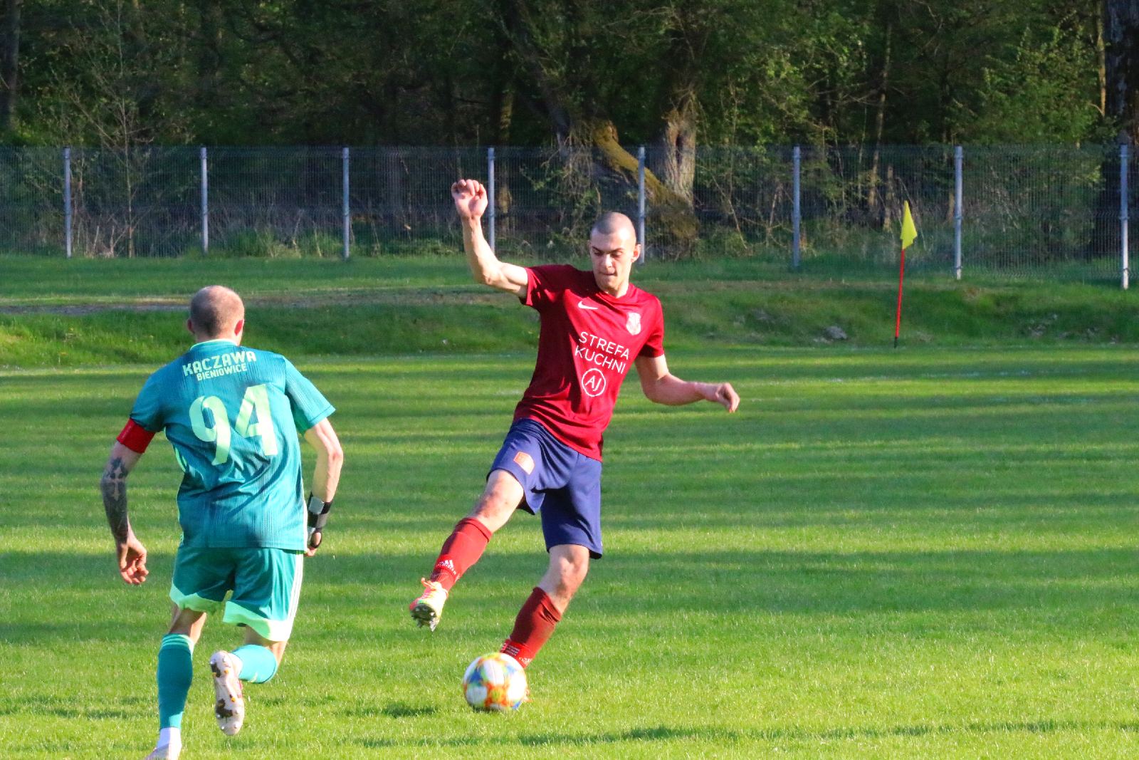 Kaczawa Bieniowice wygrała na własnym boisku z Pogonią Góra