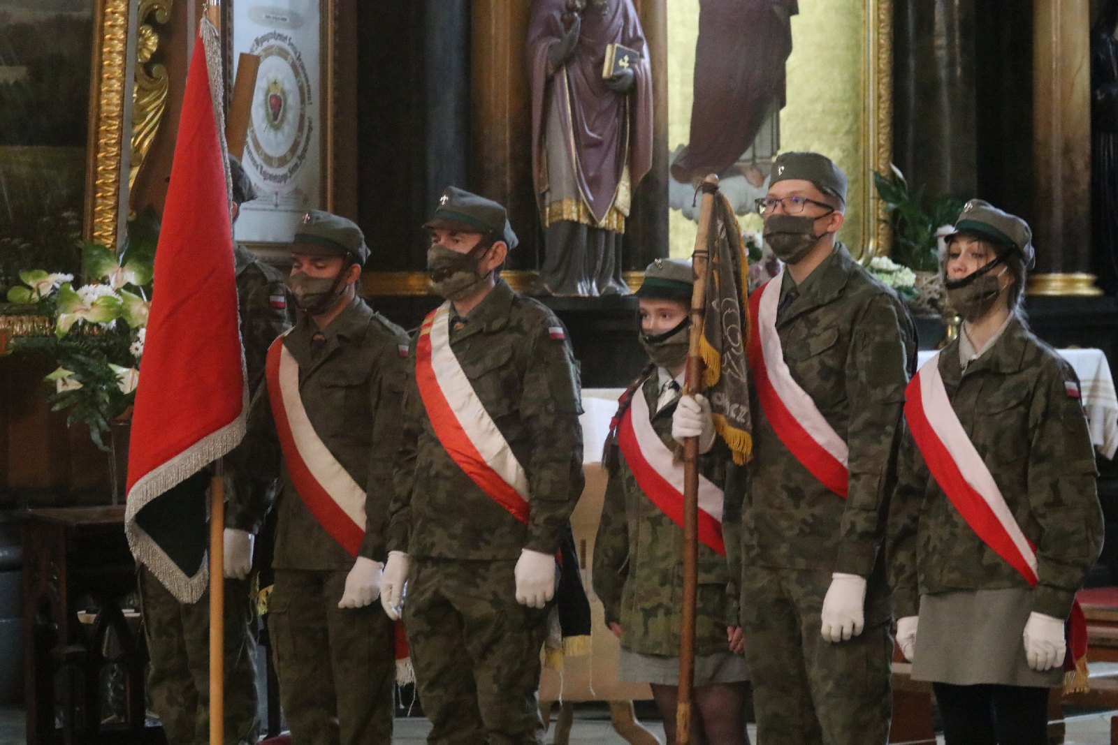 Msza święta z okazji jubileuszu harcerskiej drużyny wędrowniczej