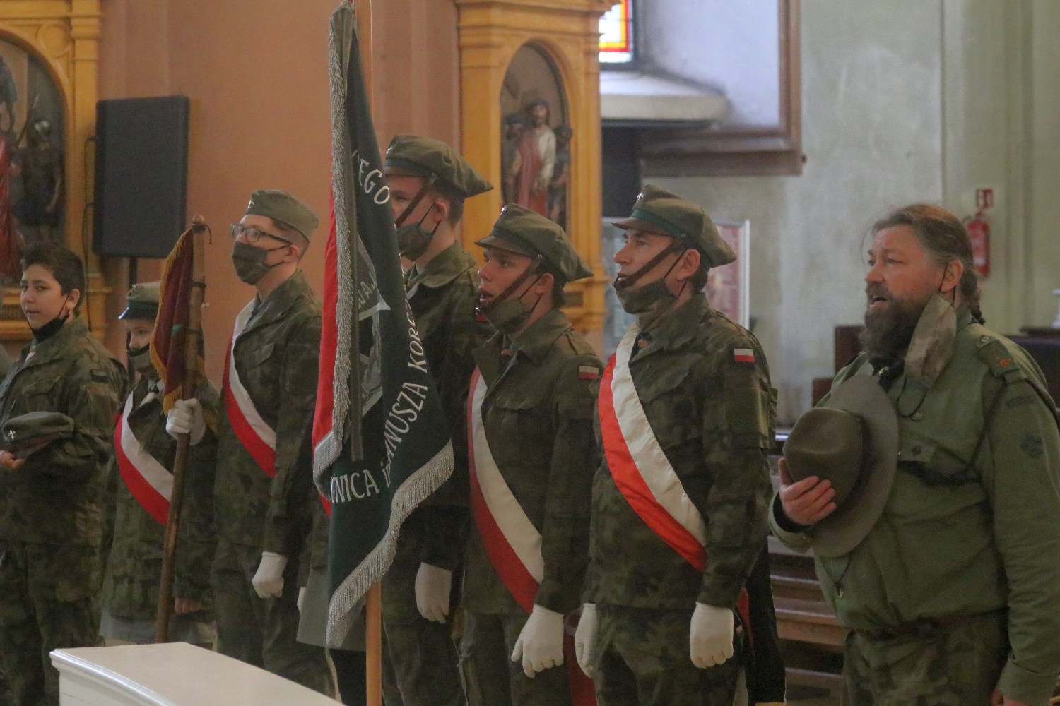 Msza święta z okazji jubileuszu harcerskiej drużyny wędrowniczej