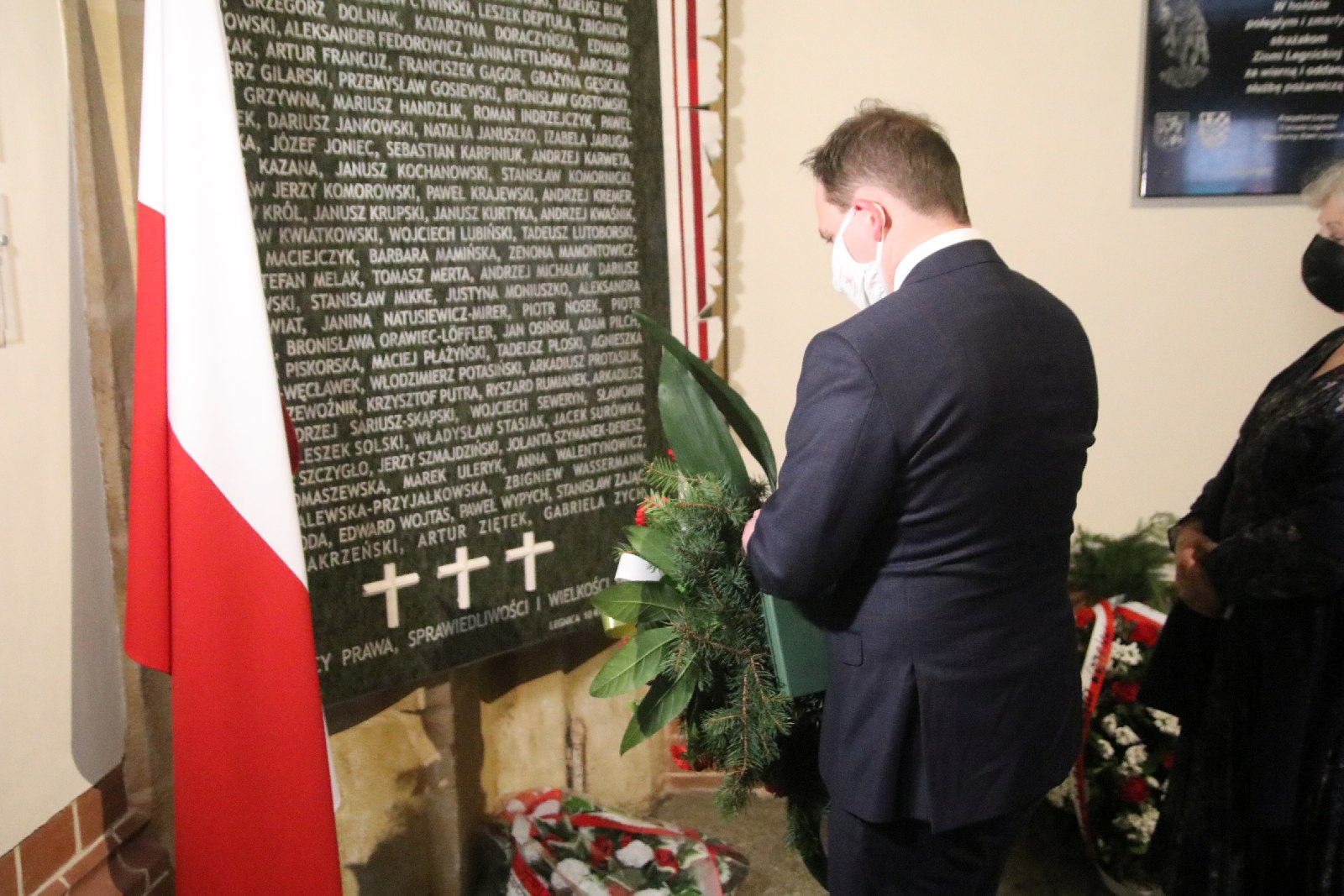 Tibor Gerencsér i Sandor Nedeczky z kurtuazyjną wizytą w Legnicy