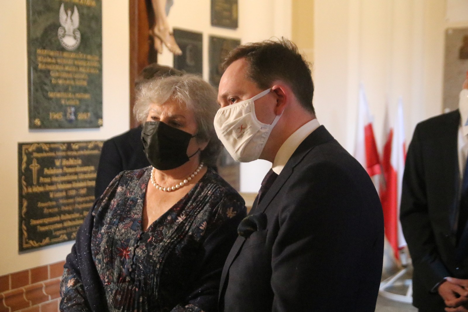 Tibor Gerencsér i Sandor Nedeczky z kurtuazyjną wizytą w Legnicy