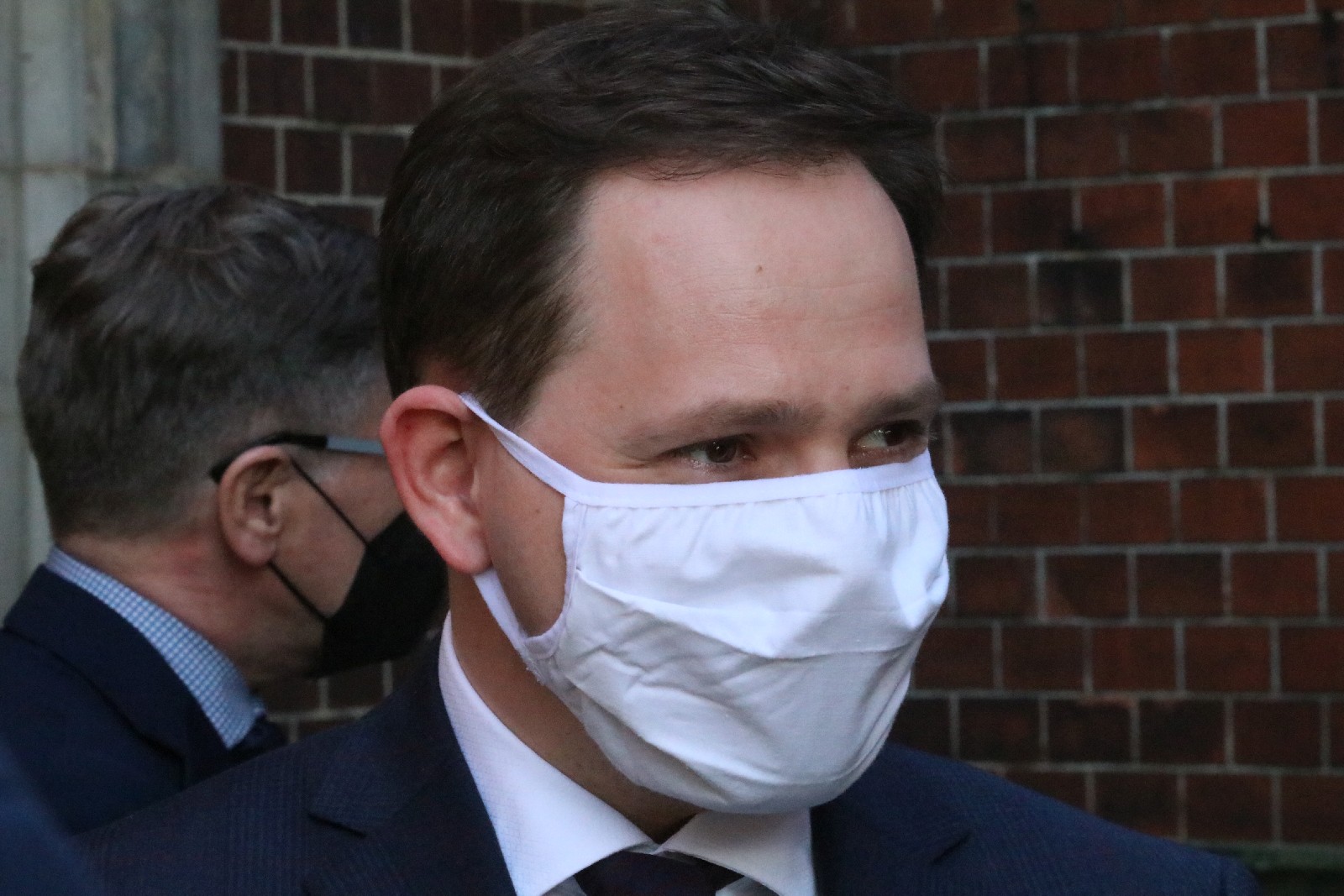 Tibor Gerencsér i Sandor Nedeczky z kurtuazyjną wizytą w Legnicy