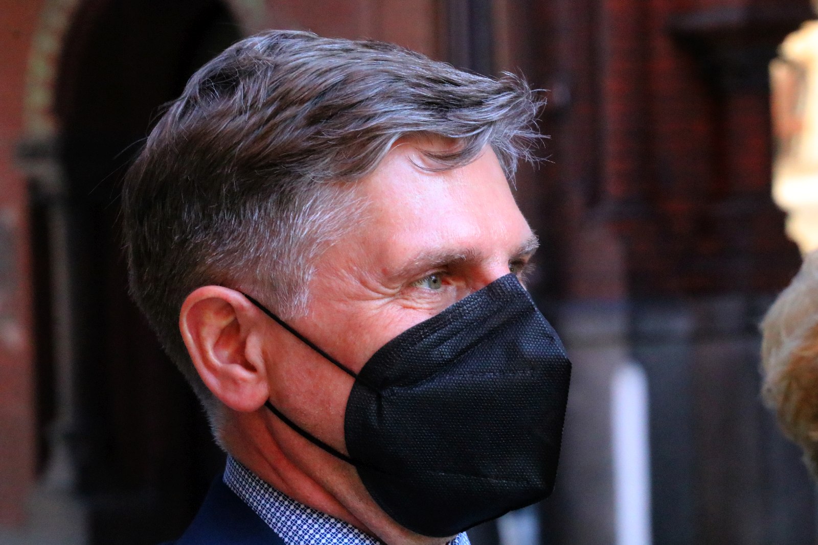 Tibor Gerencsér i Sandor Nedeczky z kurtuazyjną wizytą w Legnicy