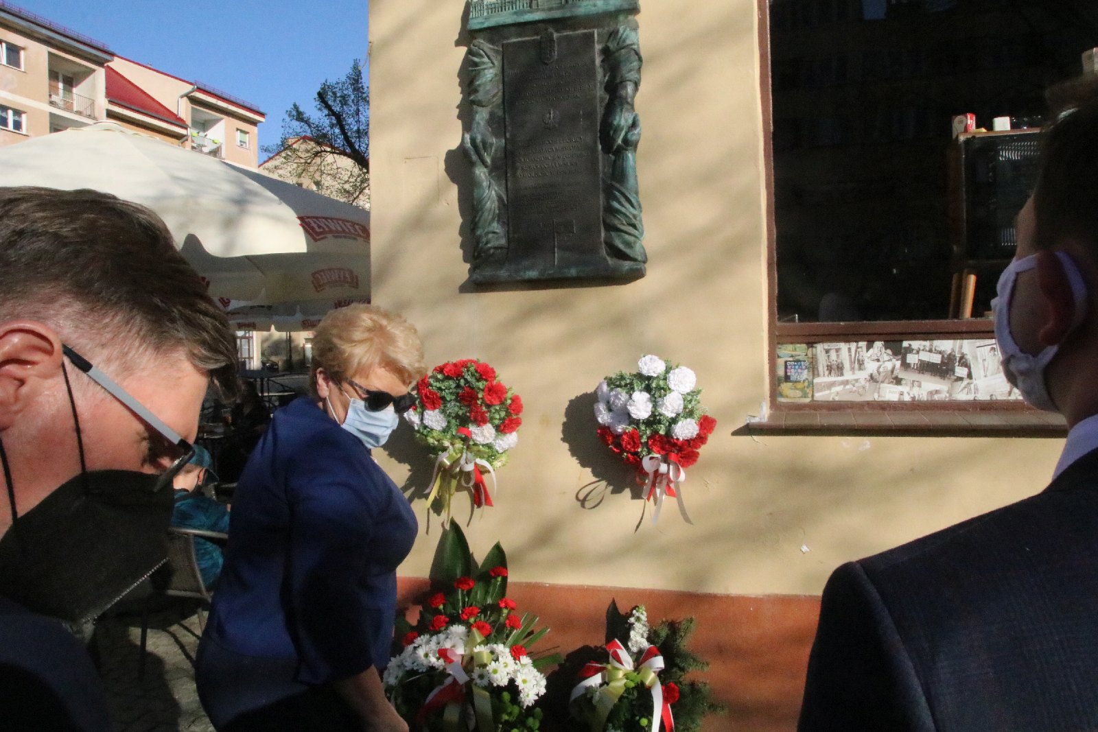 Tibor Gerencsér i Sandor Nedeczky z kurtuazyjną wizytą w Legnicy