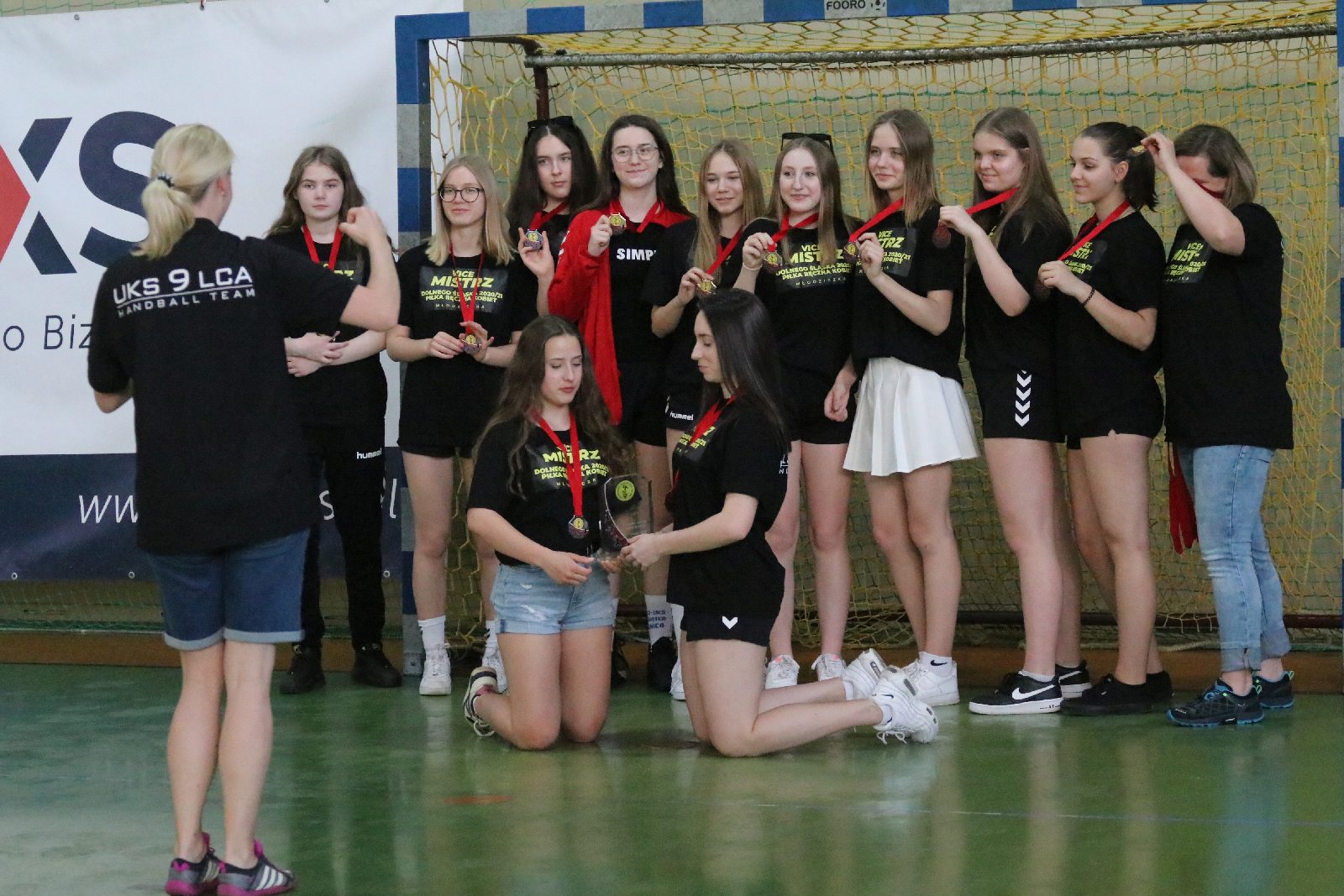Vice Mistrz Dolnego Śląska w piłce ręcznej kobiet - młodziczka