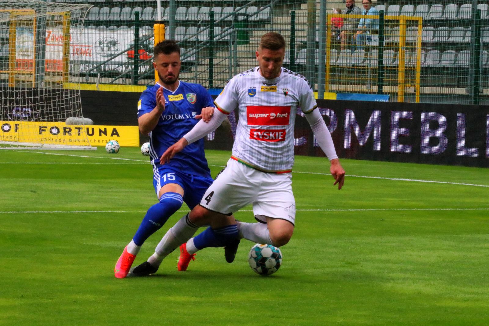 Miedź przegrała na własnym boisku z drużyną GKS Tychy
