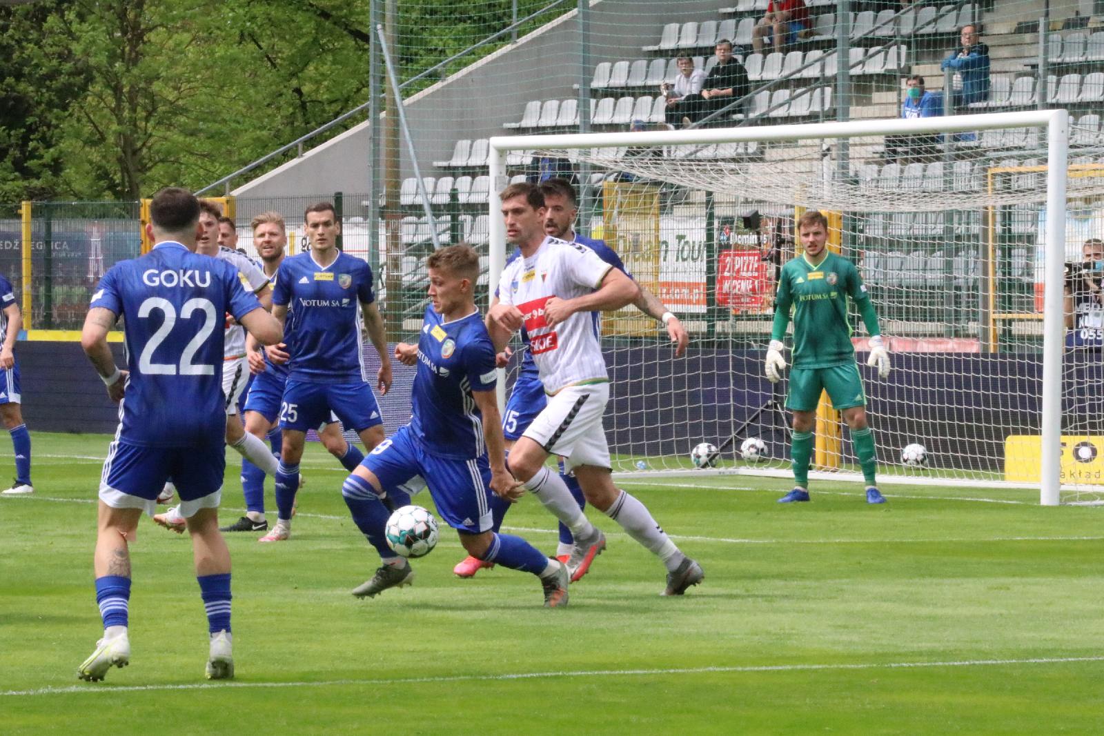 Miedź przegrała na własnym boisku z drużyną GKS Tychy