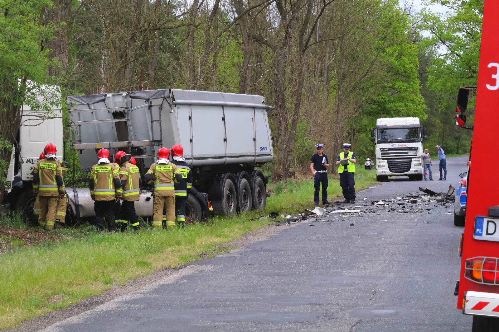 Zderzenie dwóch aut. Jedna osoba zginęła na miejscu
