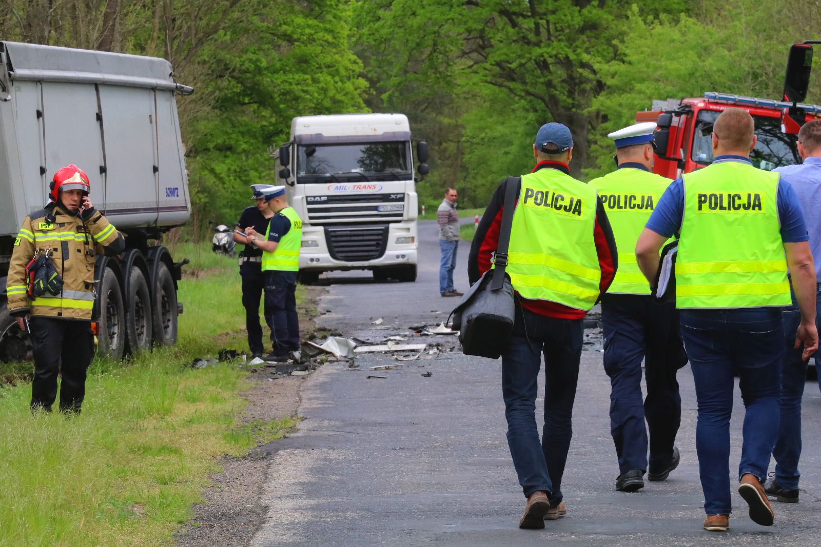 Zderzenie dwóch aut. Jedna osoba zginęła na miejscu