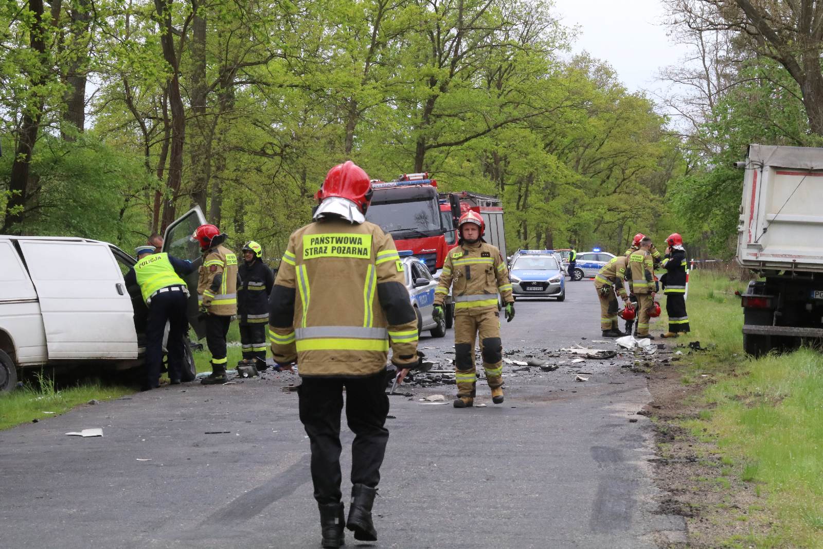 Zderzenie dwóch aut. Jedna osoba zginęła na miejscu