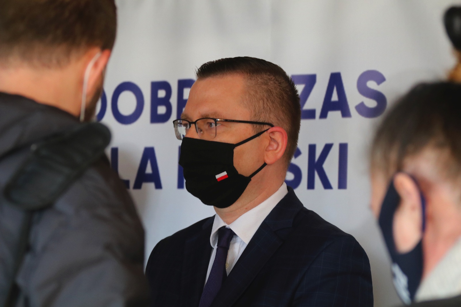 Działacze PiS-u promują  w Legnicy Polski Ład