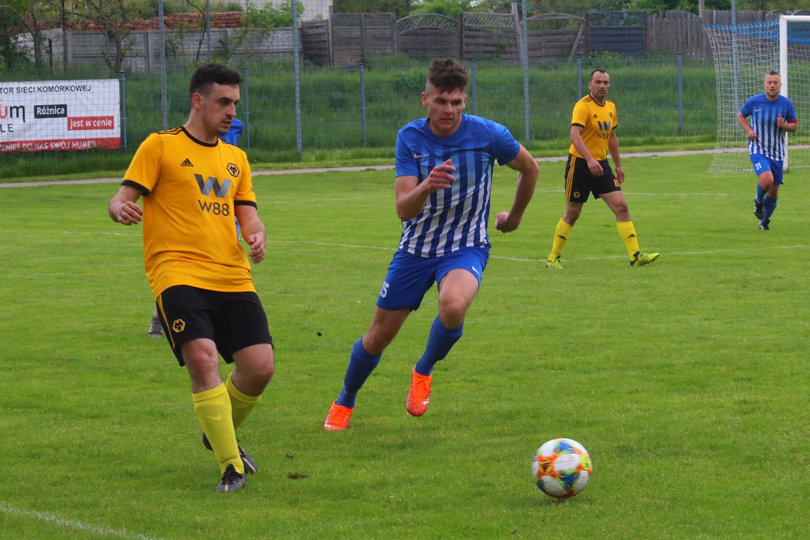 Kaczawa Bieniowice przegrała z Wilkami, mimo dobrej gry