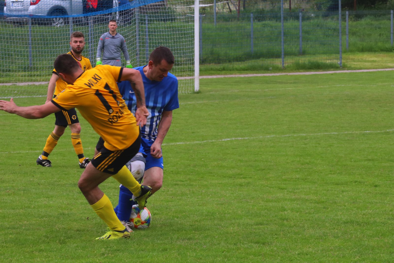 Kaczawa Bieniowice przegrała z Wilkami, mimo dobrej gry