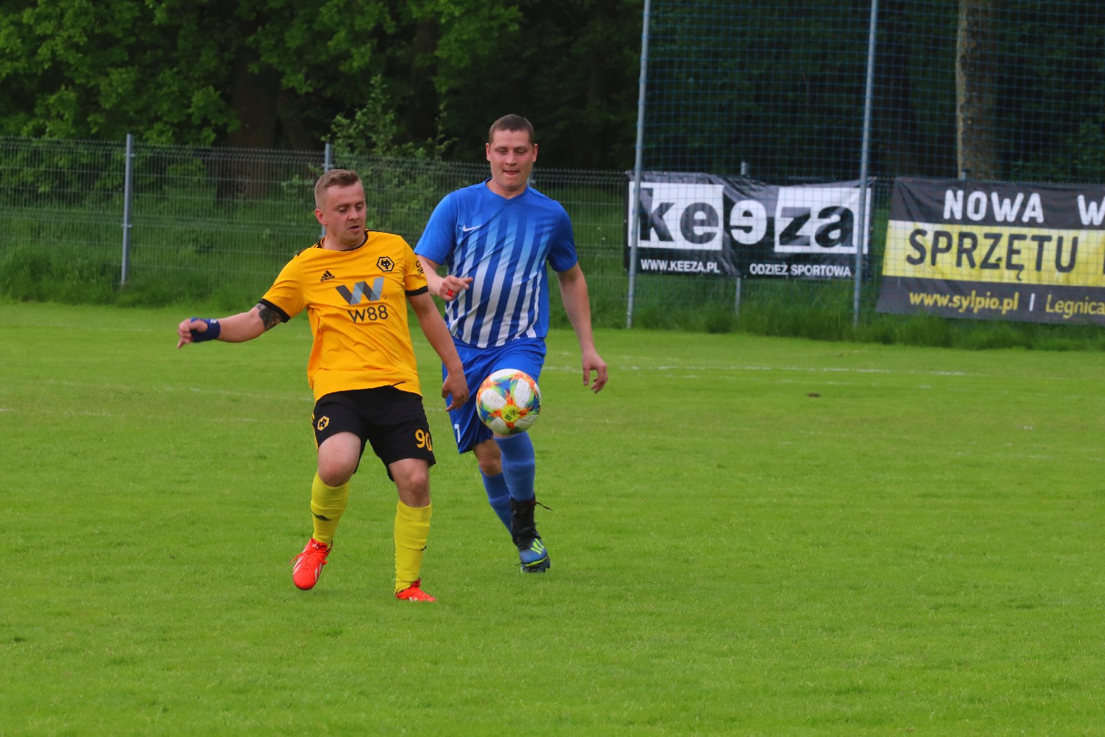 Kaczawa Bieniowice przegrała z Wilkami, mimo dobrej gry