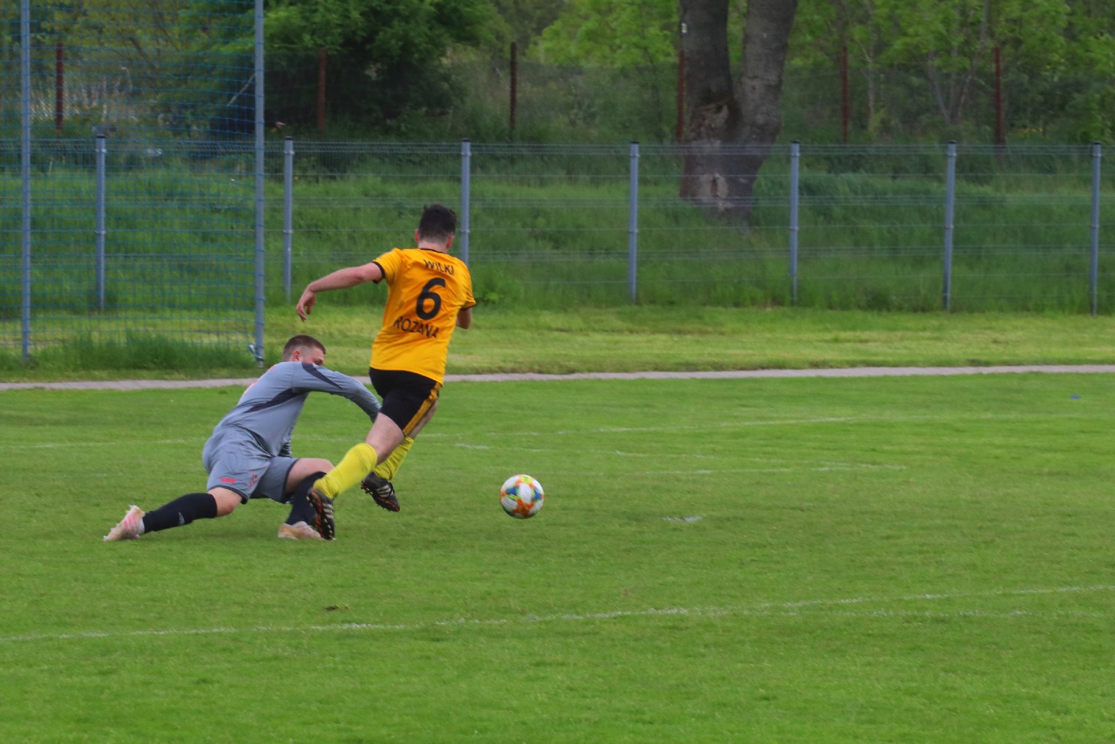 Kaczawa Bieniowice przegrała z Wilkami, mimo dobrej gry