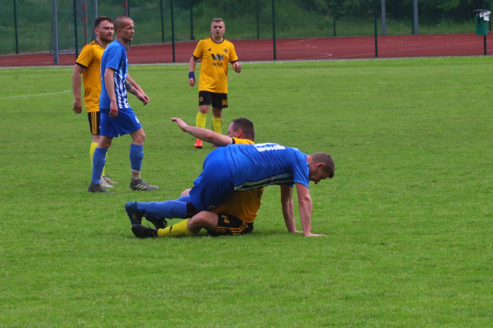 Kaczawa Bieniowice przegrała z Wilkami, mimo dobrej gry