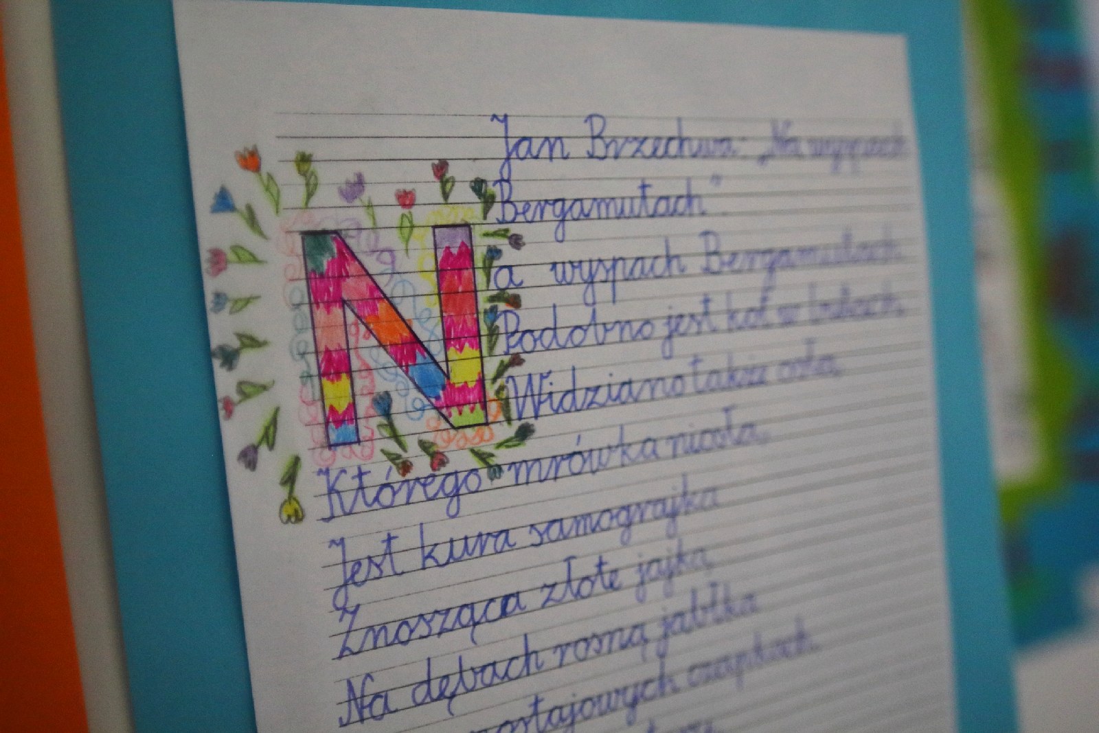 Kaligrafia to sztuka starannego i estetycznego pisania