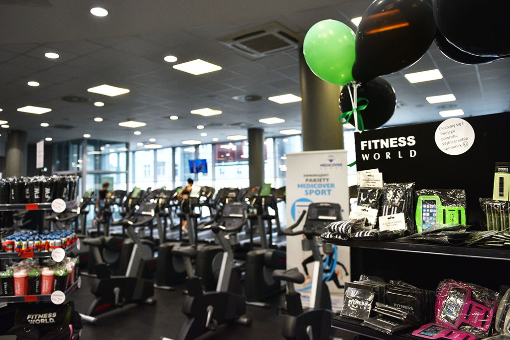 Klub Fitness World w galerii Ferio już otwarty